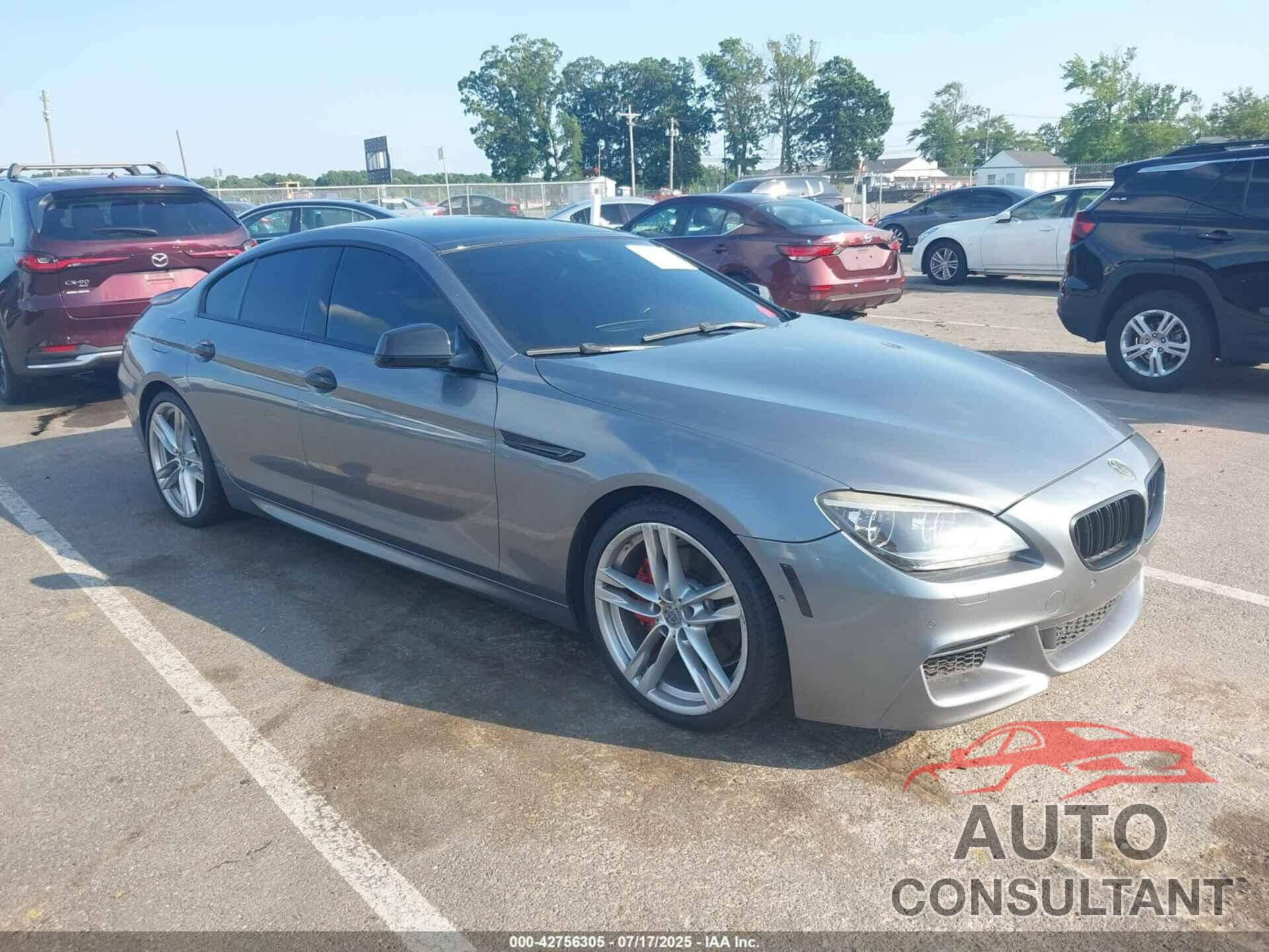 BMW 650I GRAN COUPE 2014 - WBA6B4C55ED099334