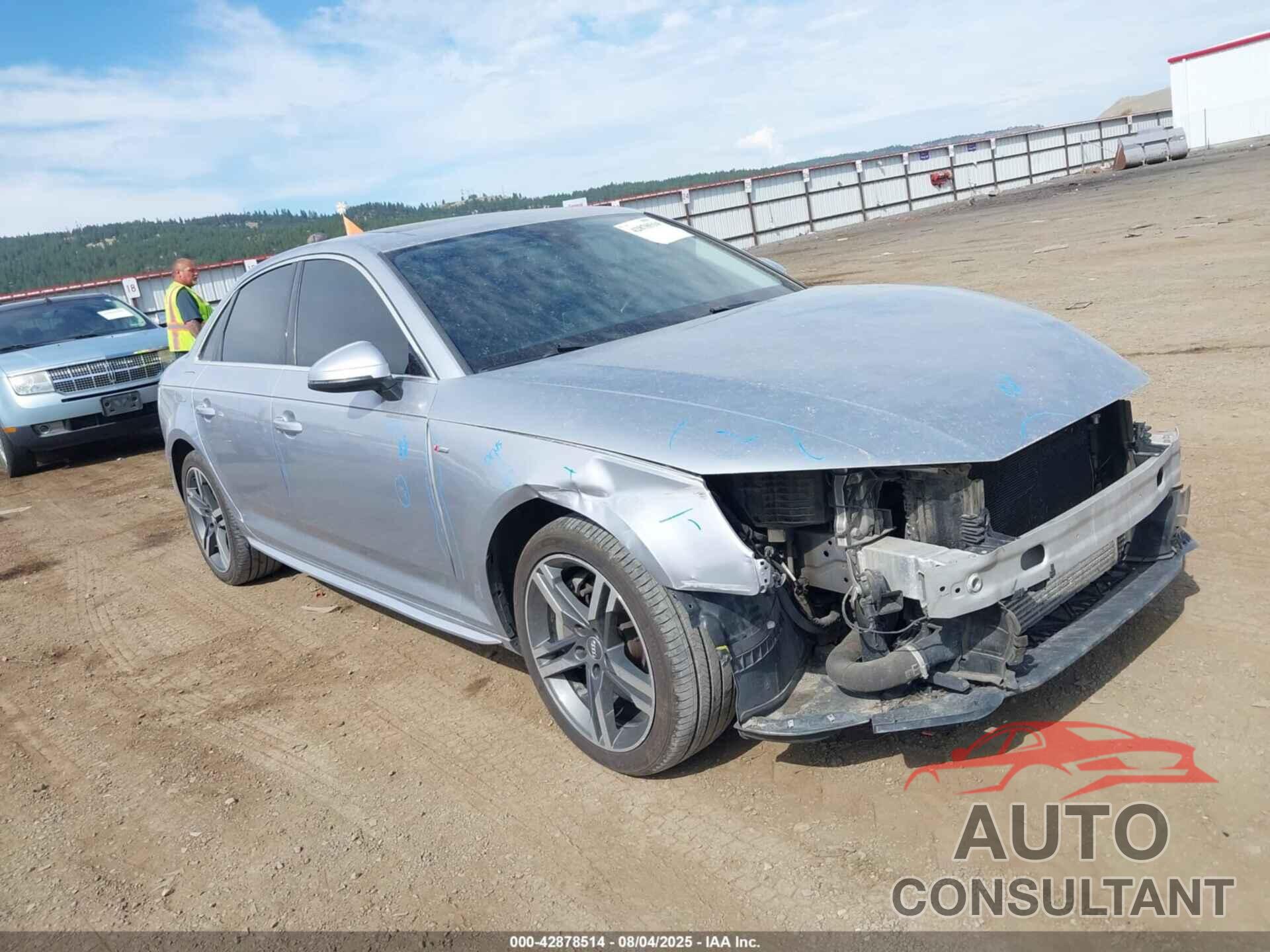 AUDI A4 2018 - WAUENAF4XJA164601