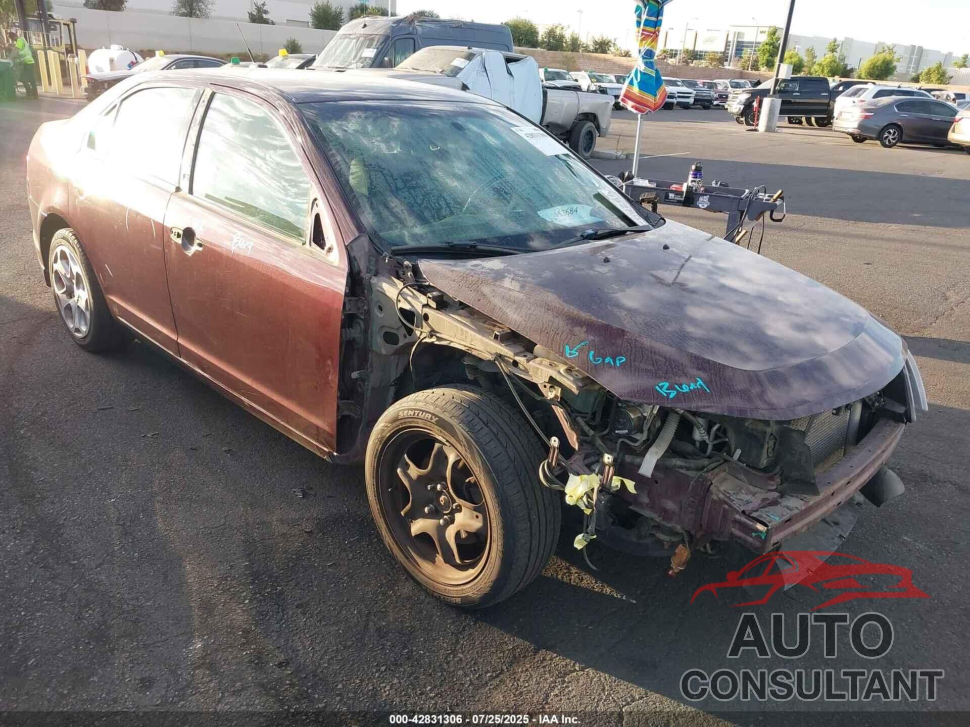 FORD FUSION 2011 - 3FAHP0HA2BR334132