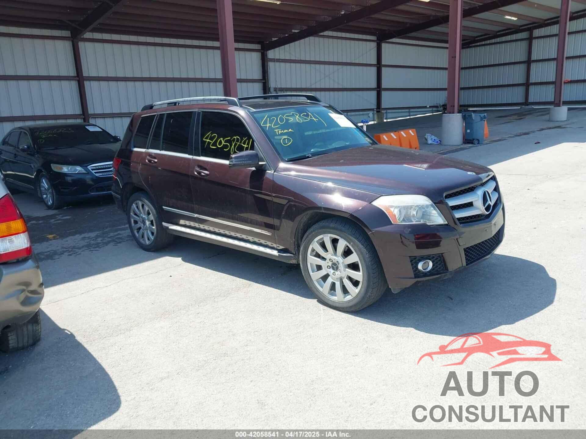 MERCEDES-BENZ GLK 350 2012 - WDCGG8HBXCF743372