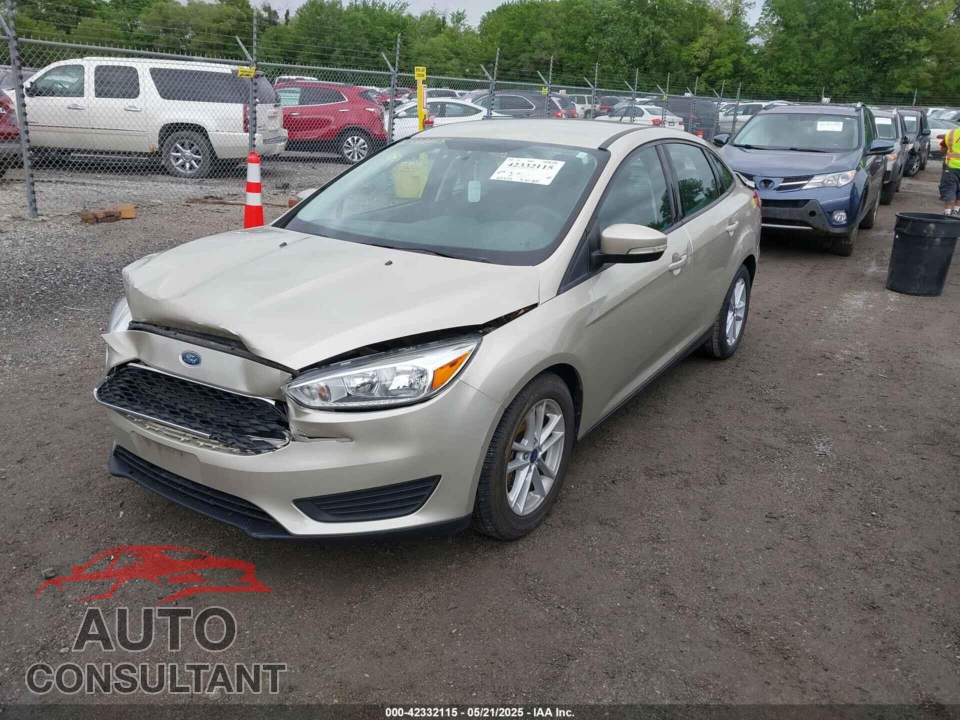 FORD FOCUS 2017 - 1FADP3F29HL339606