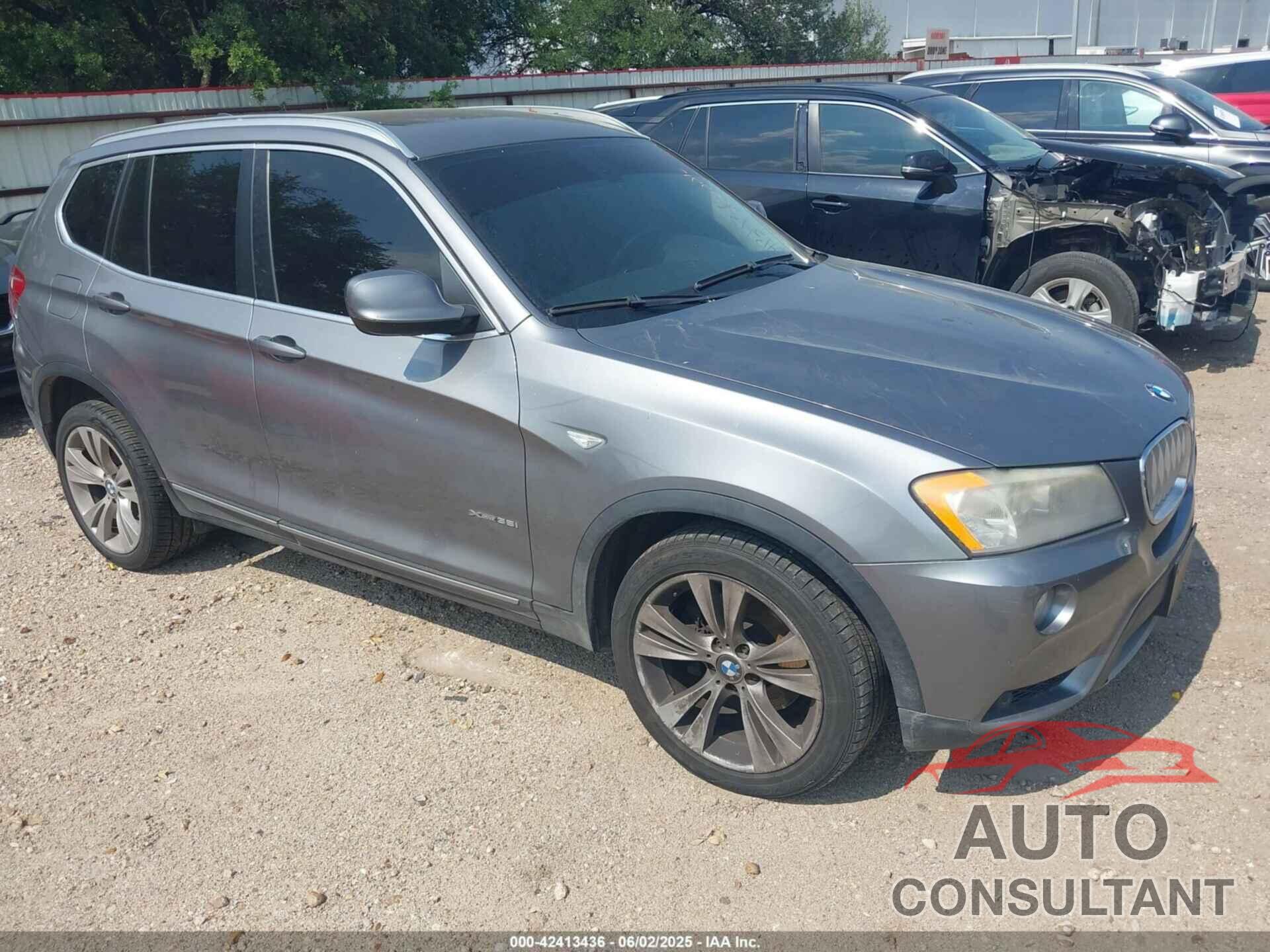 BMW X3 2011 - 5UXWX7C53BL730216
