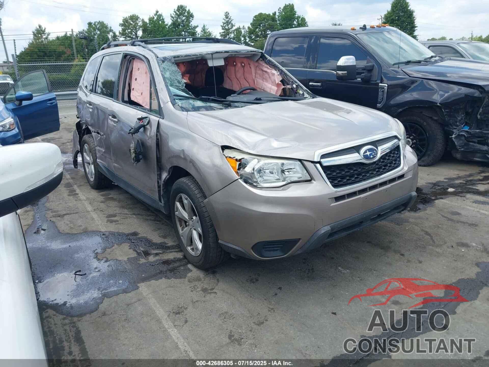 SUBARU FORESTER 2016 - JF2SJADC5GH420219