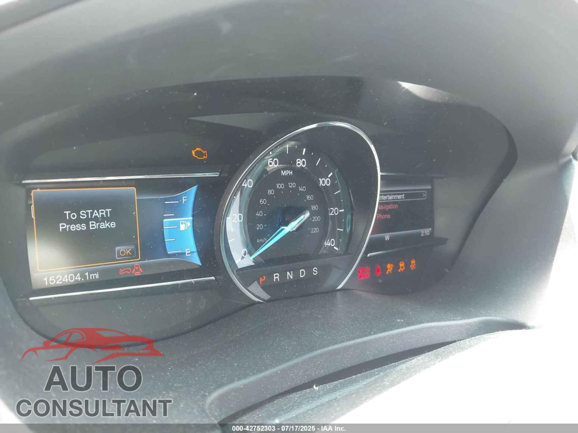 FORD EXPLORER 2016 - 1FM5K7D82GGC32802