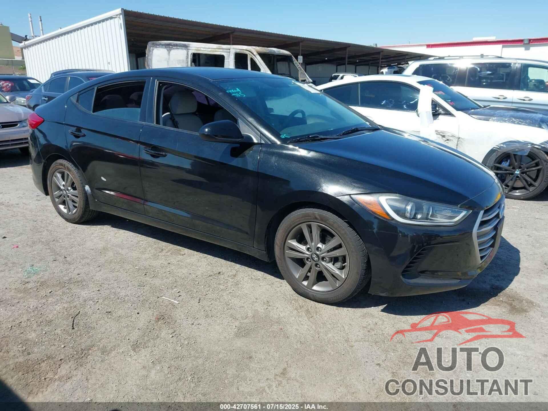 HYUNDAI ELANTRA 2017 - 5NPD84LF8HH039046