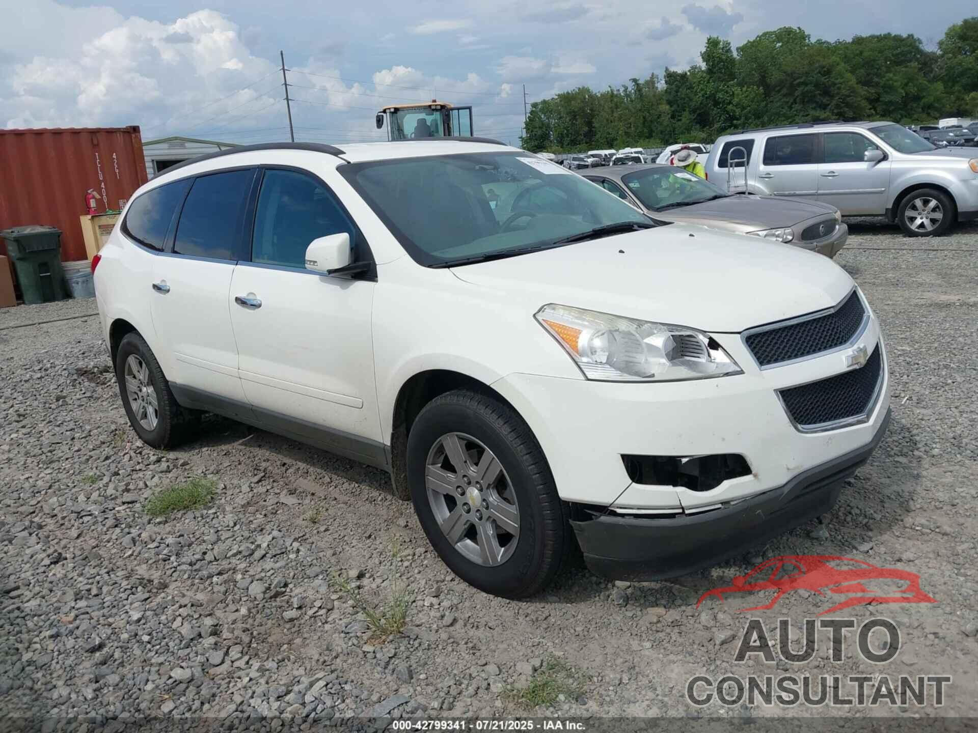 CHEVROLET TRAVERSE 2012 - 1GNKVGEDXCJ100594