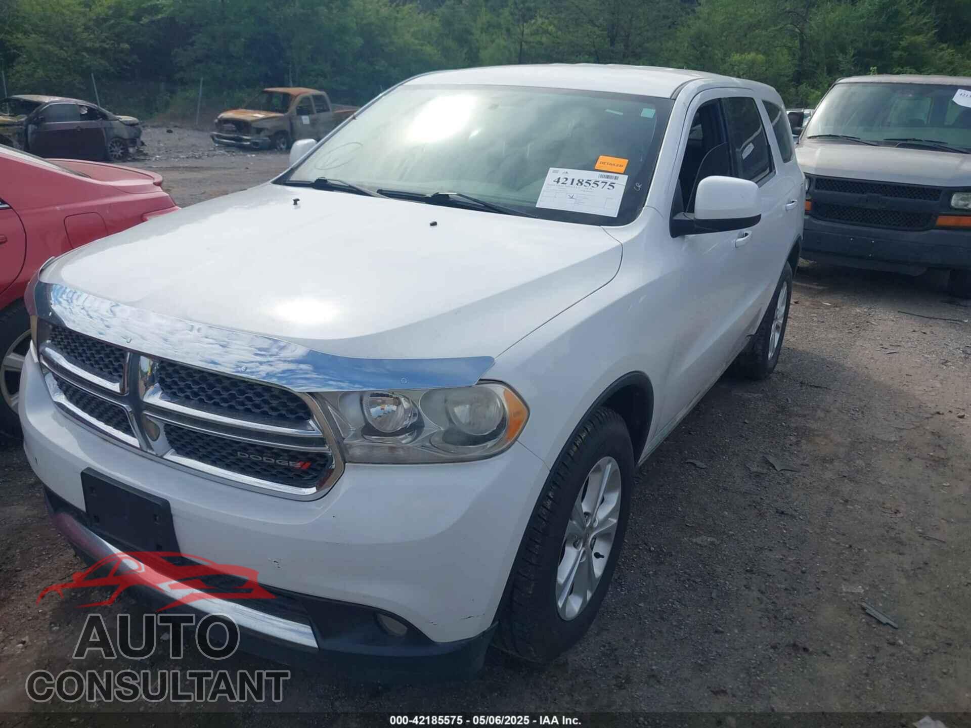 DODGE DURANGO 2013 - 1C4RDJAG4DC512491