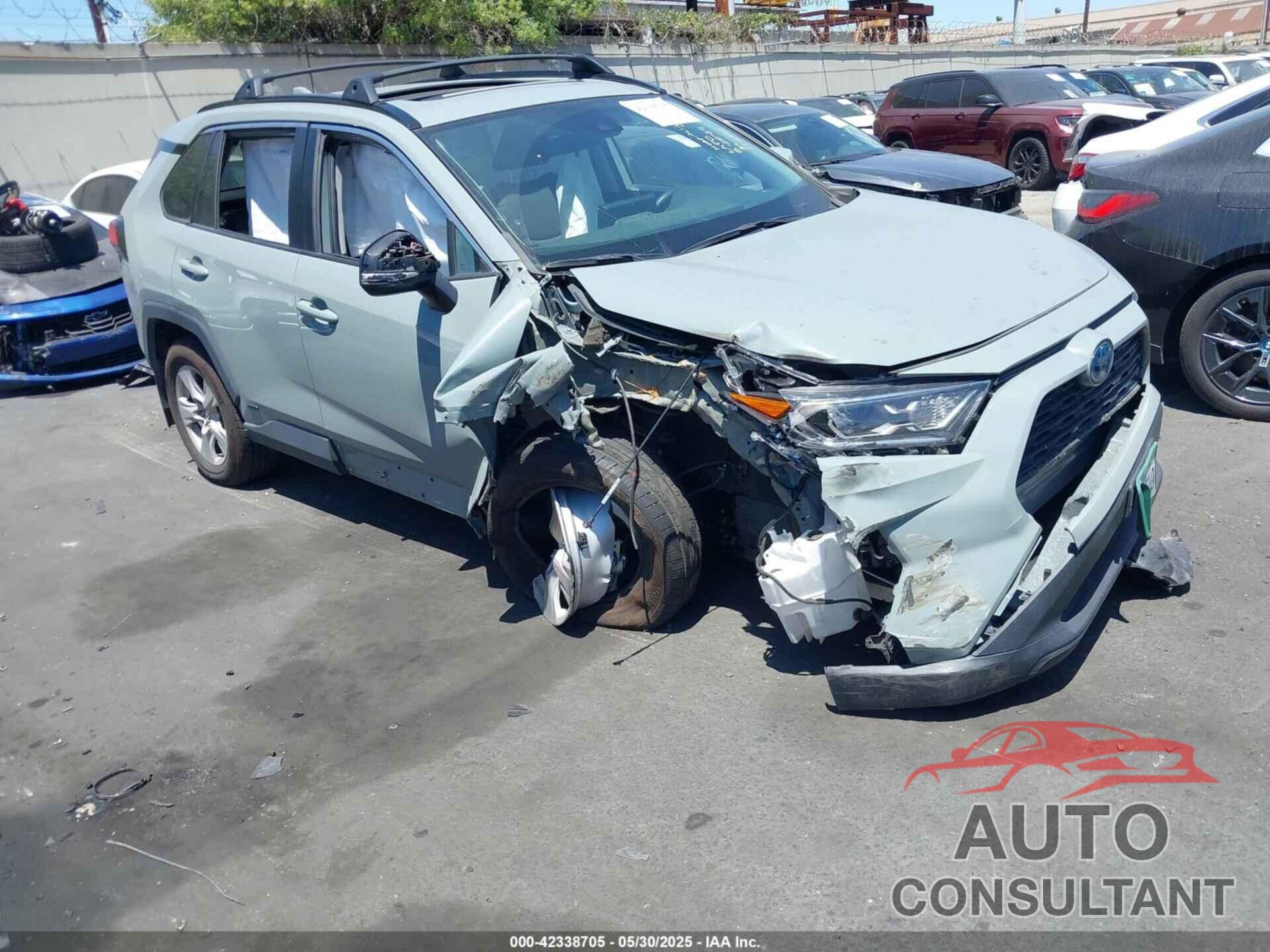 TOYOTA RAV4 HYBRID 2021 - 2T3RWRFV8MW116853