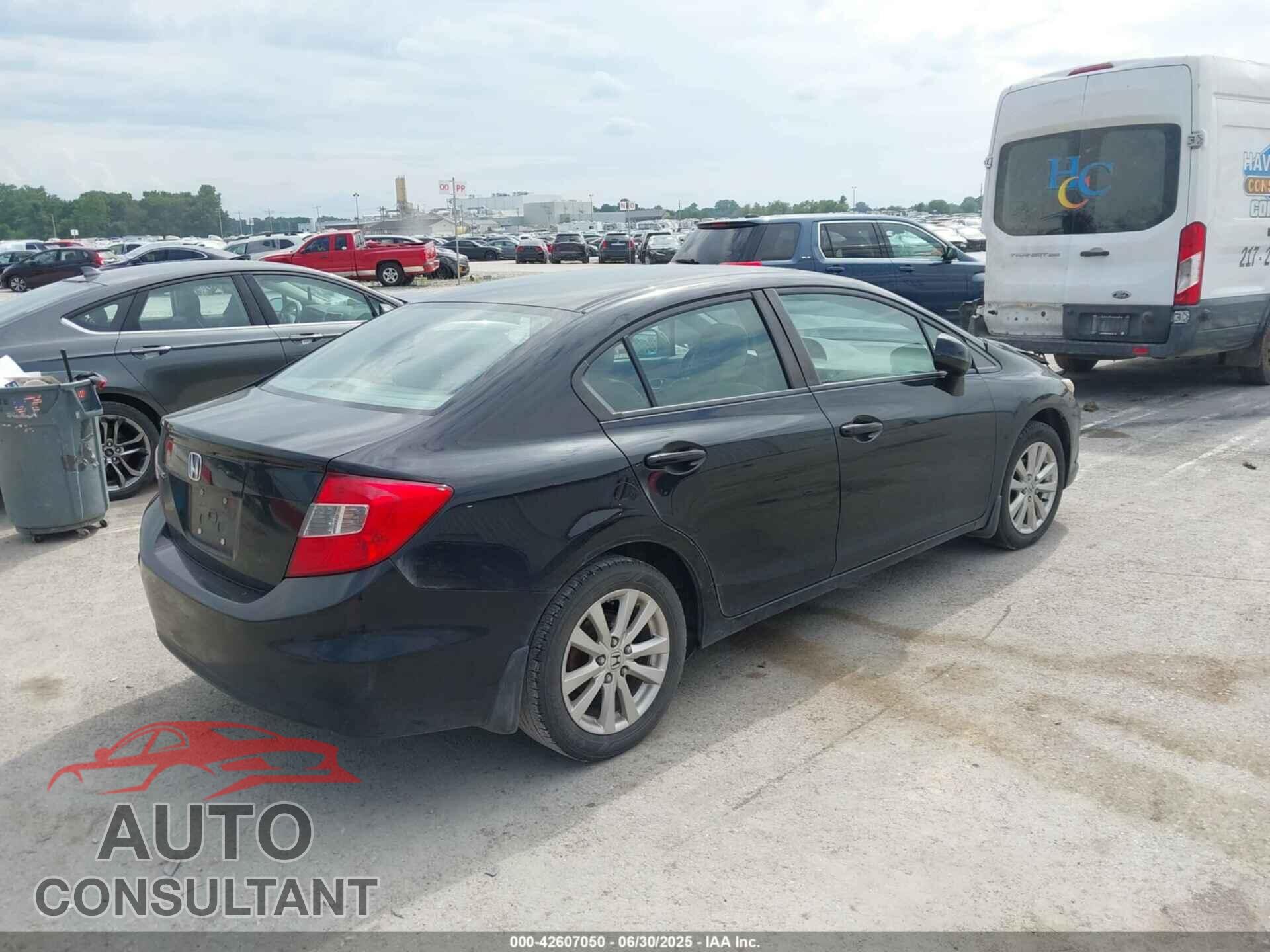 HONDA CIVIC 2012 - 19XFB2F96CE000683