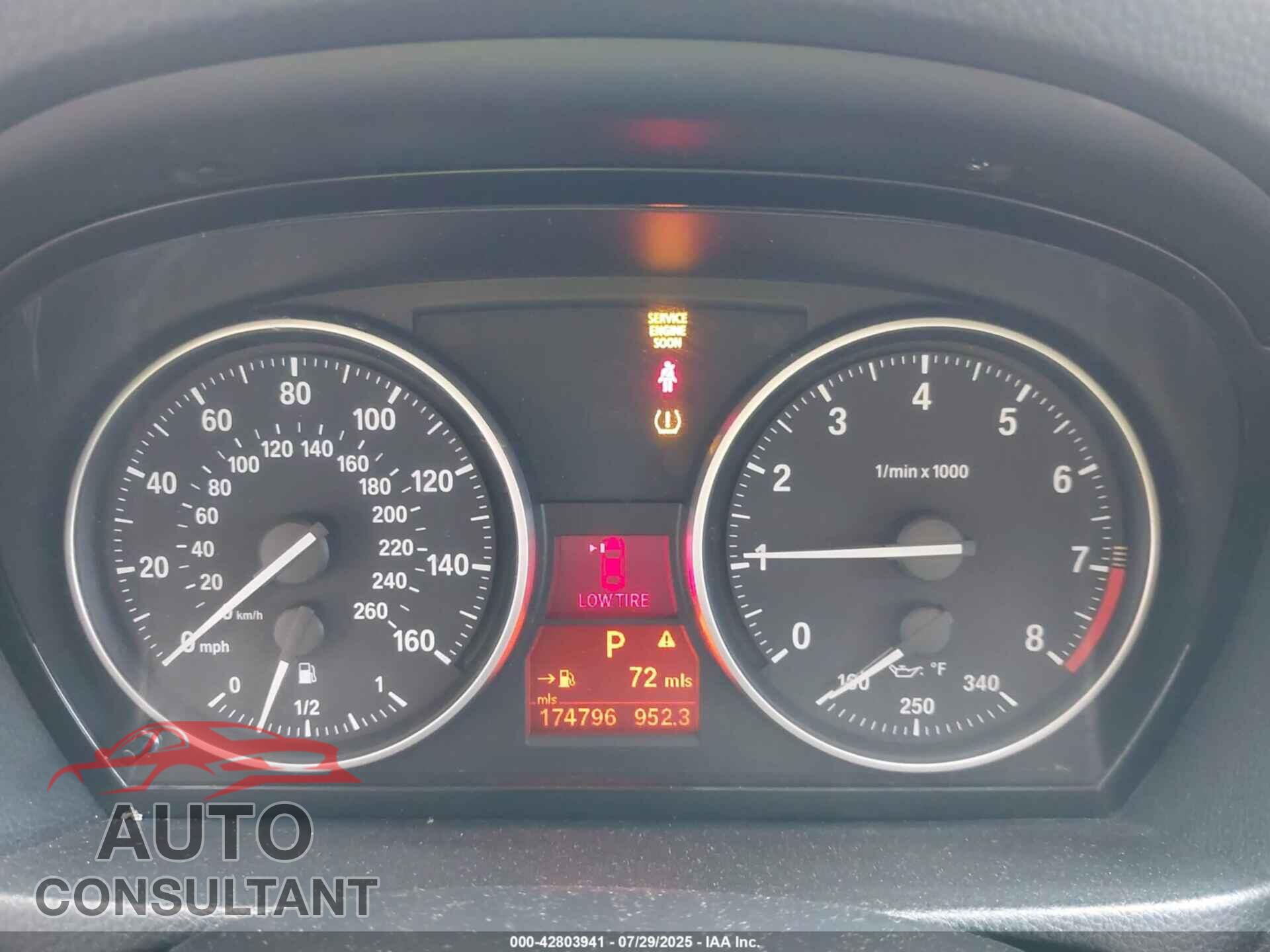 BMW 335I 2011 - WBAPL5C52BA918739