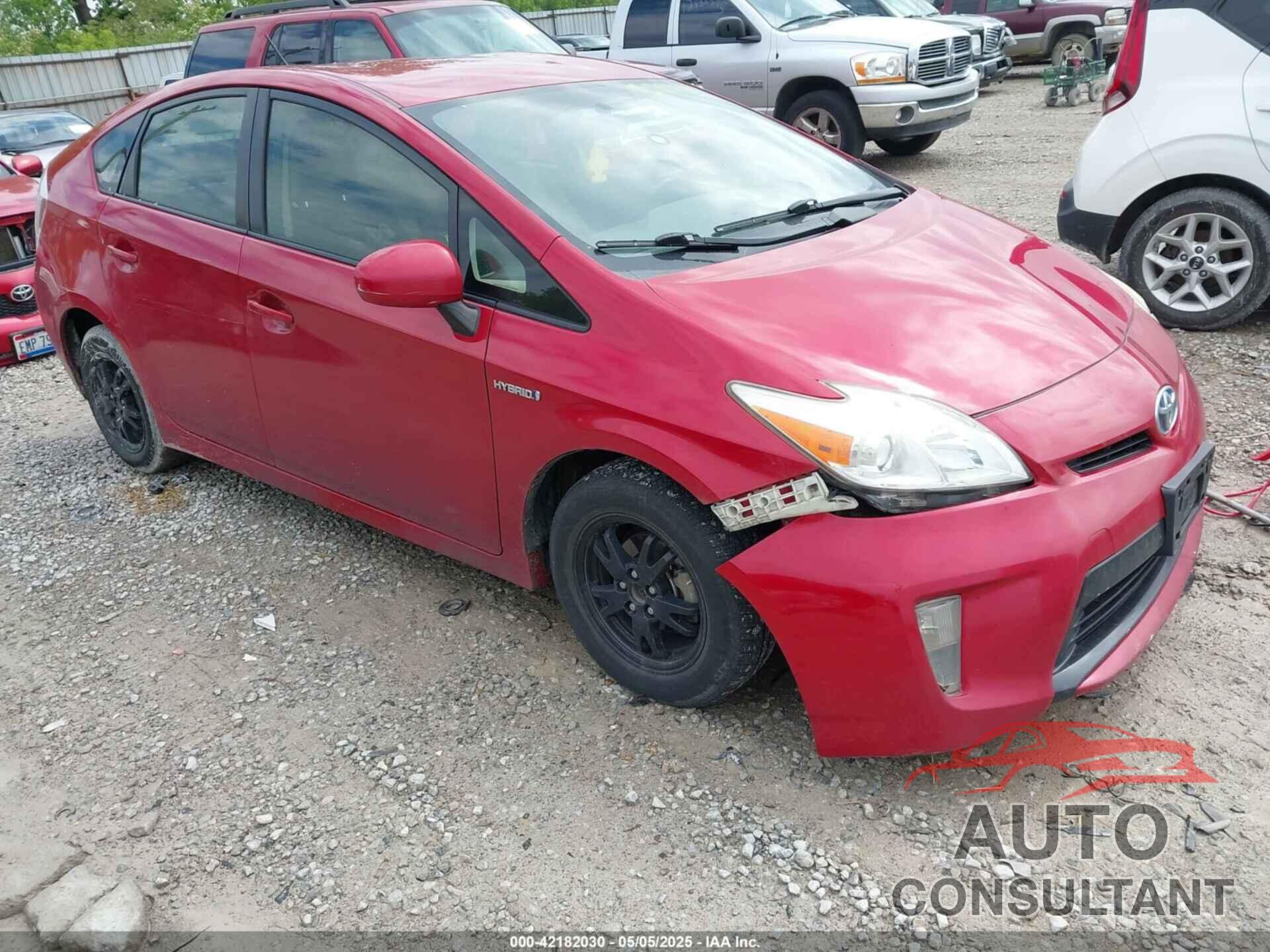 TOYOTA PRIUS 2015 - JTDKN3DU5F0460868