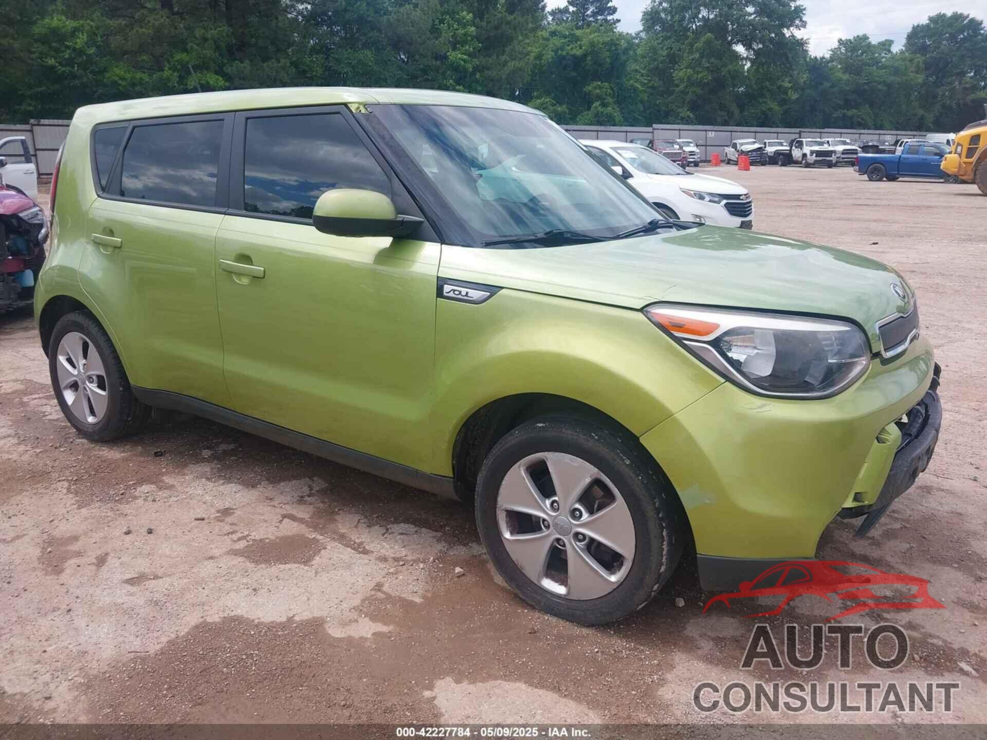 KIA SOUL 2015 - KNDJN2A28F7800126