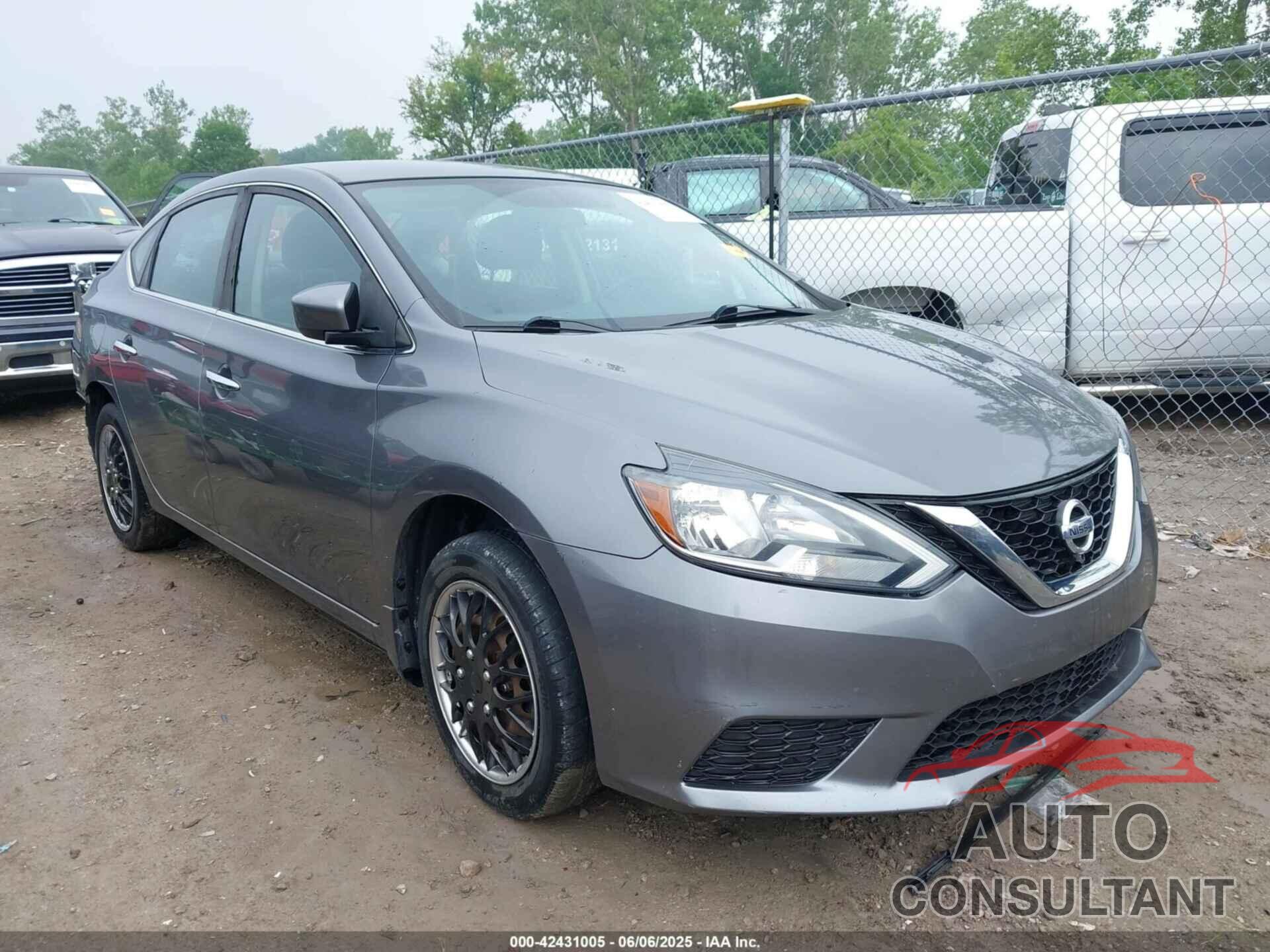 NISSAN SENTRA 2017 - 3N1AB7AP3HY255605
