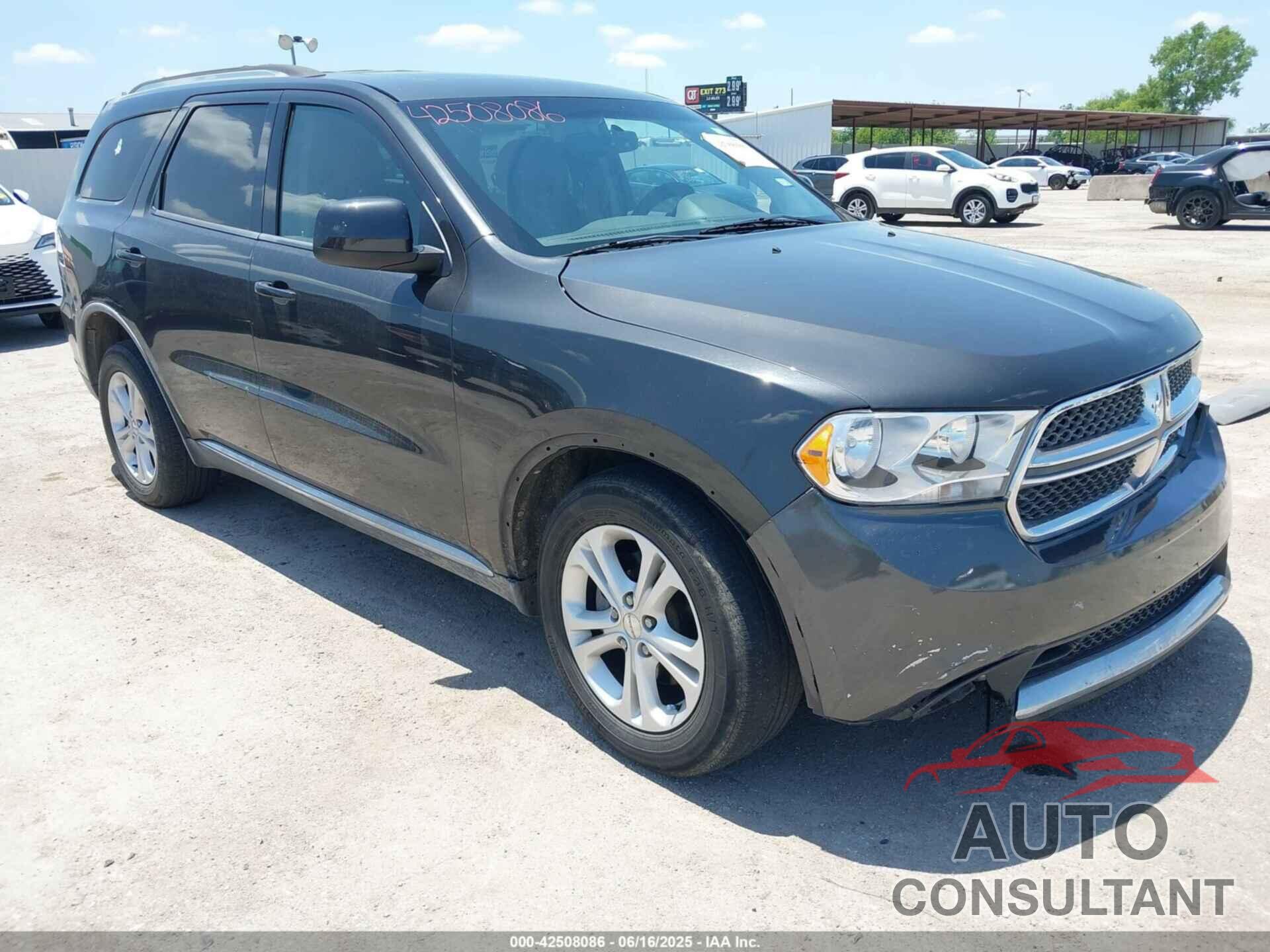 DODGE DURANGO 2011 - 1D4RE2GG0BC733970