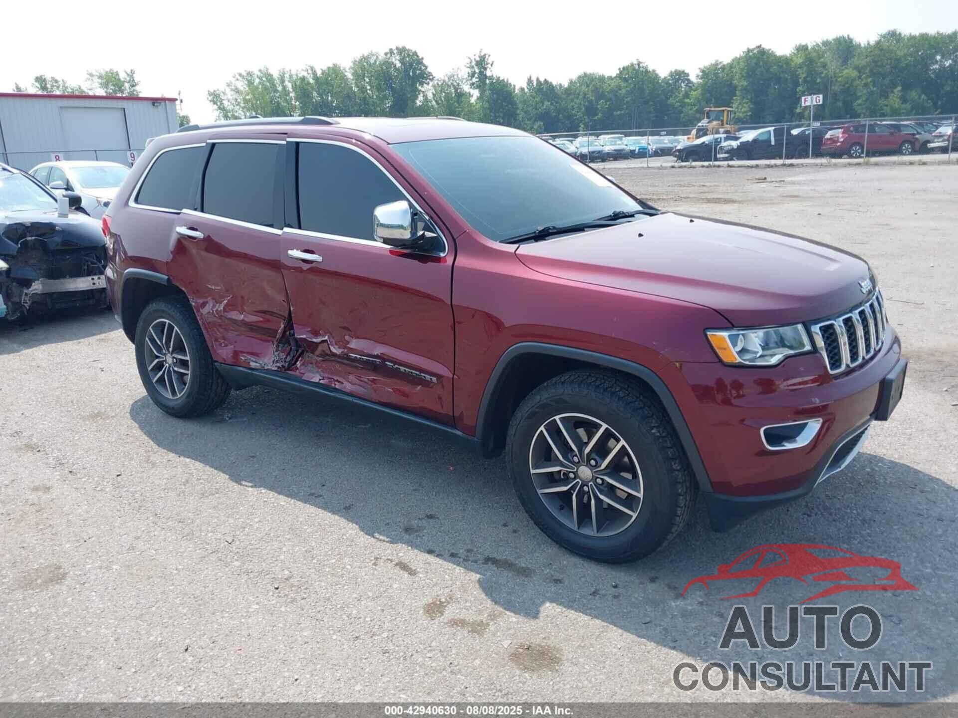 JEEP GRAND CHEROKEE 2017 - 1C4RJFBG5HC835782