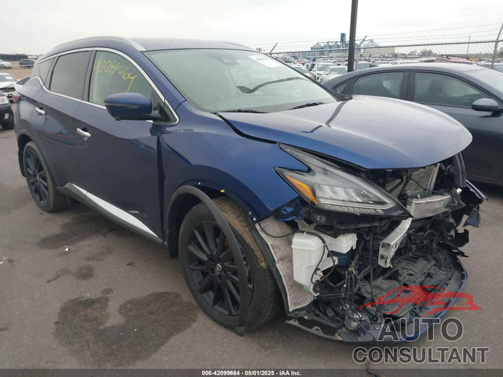 NISSAN MURANO 2022 - 5N1AZ2DS1NC125303