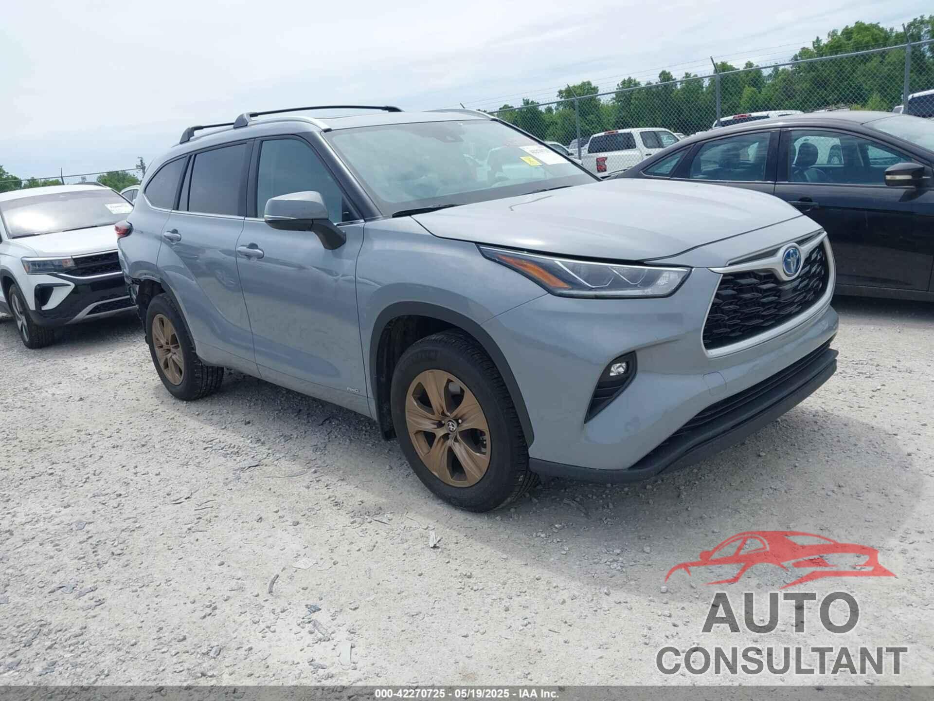 TOYOTA HIGHLANDER 2023 - 5TDABRCH4PS563855