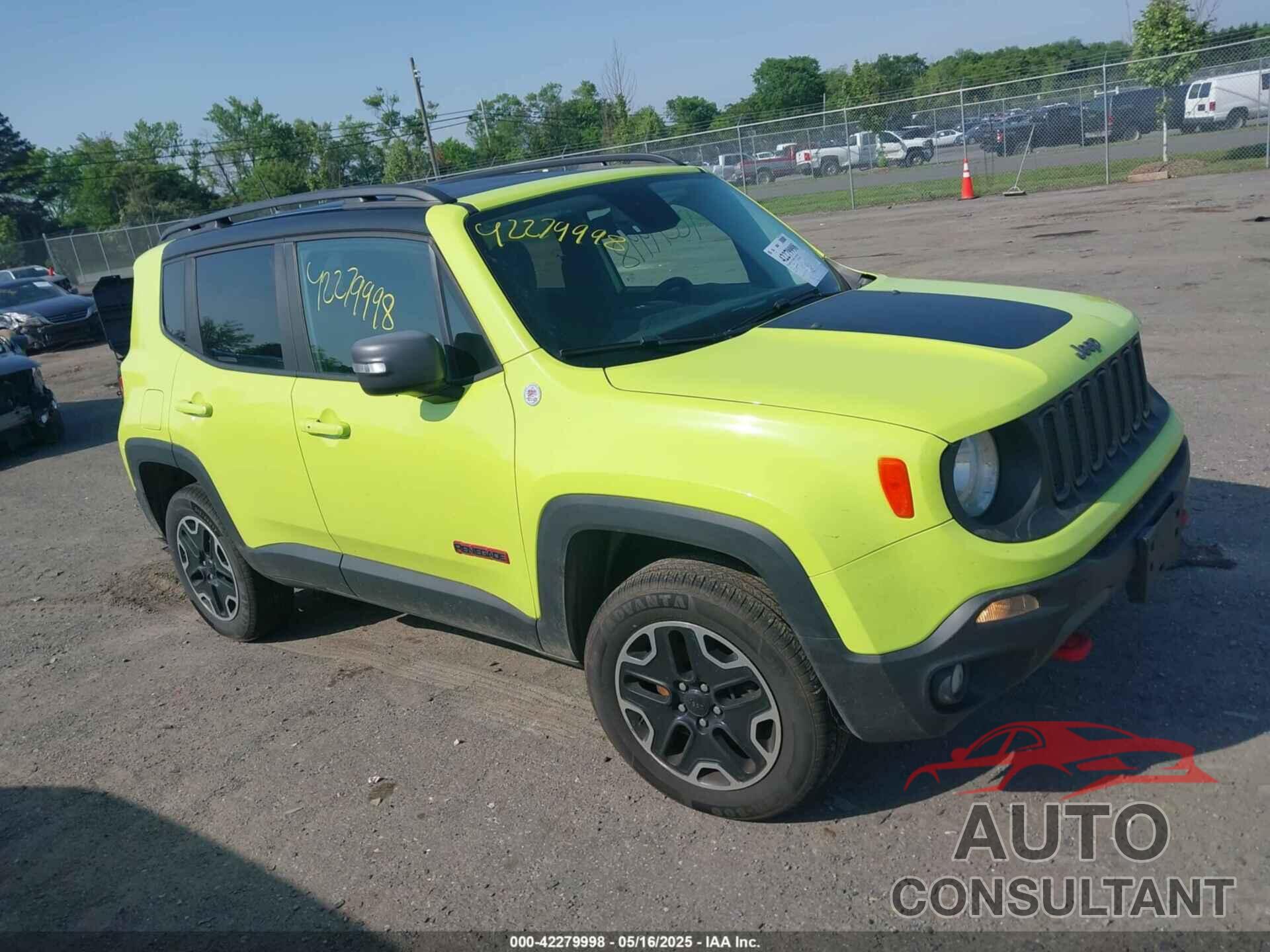 JEEP RENEGADE 2017 - ZACCJBCB0HPF27223