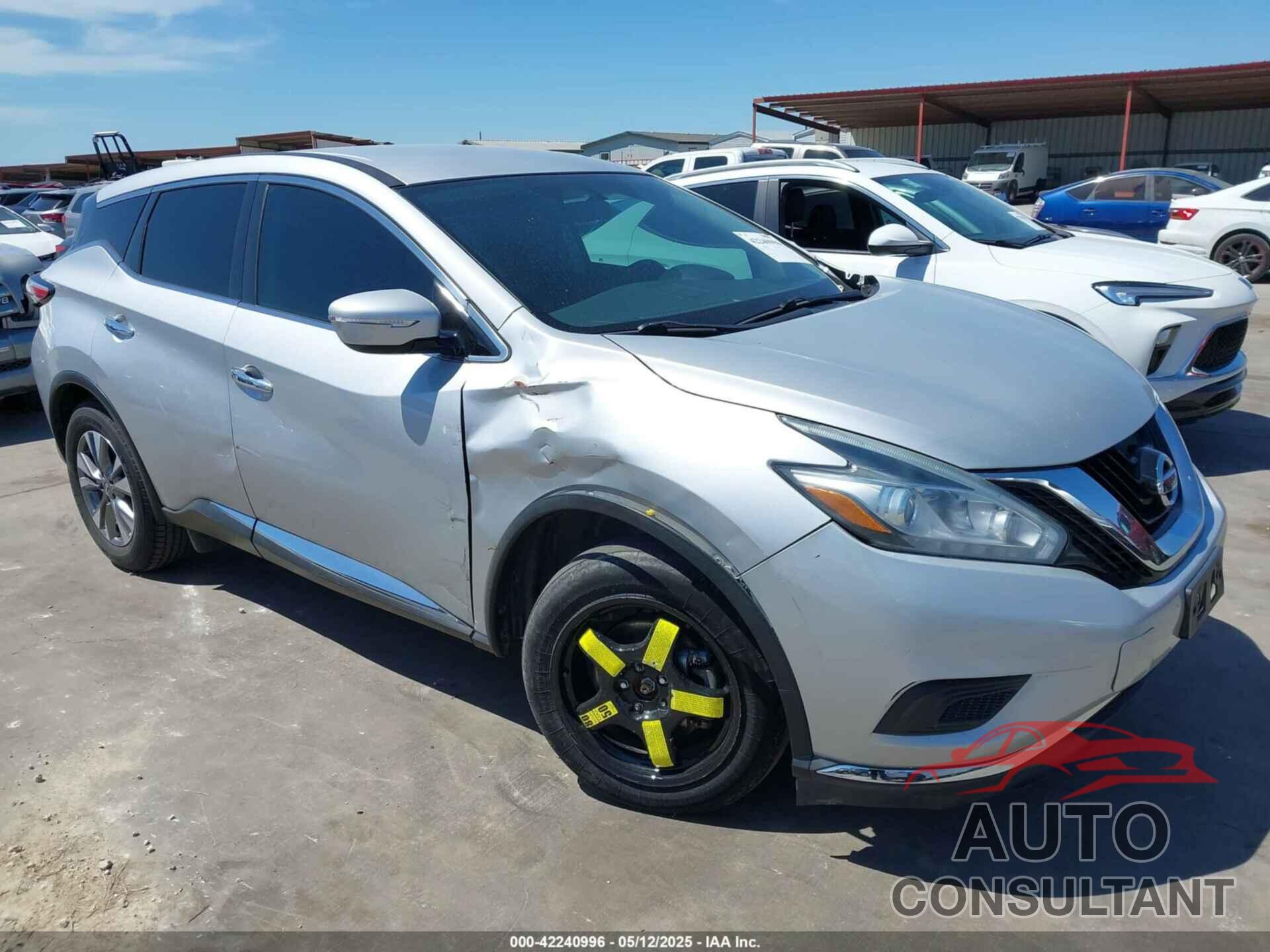 NISSAN MURANO 2015 - 5N1AZ2MGXFN241567