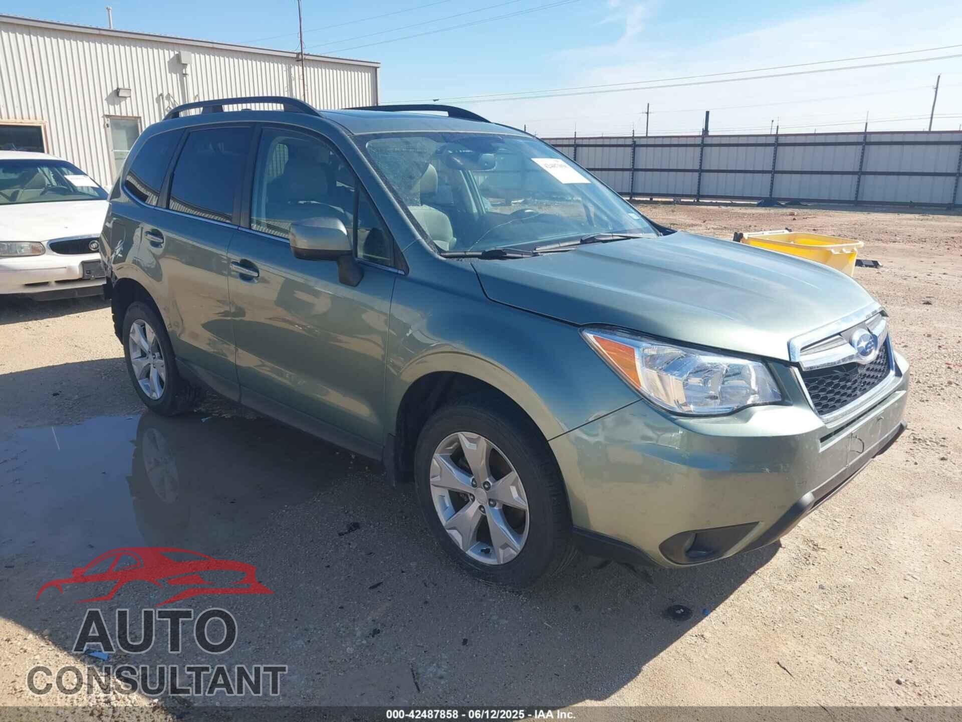 SUBARU FORESTER 2016 - JF2SJARC2GH490110