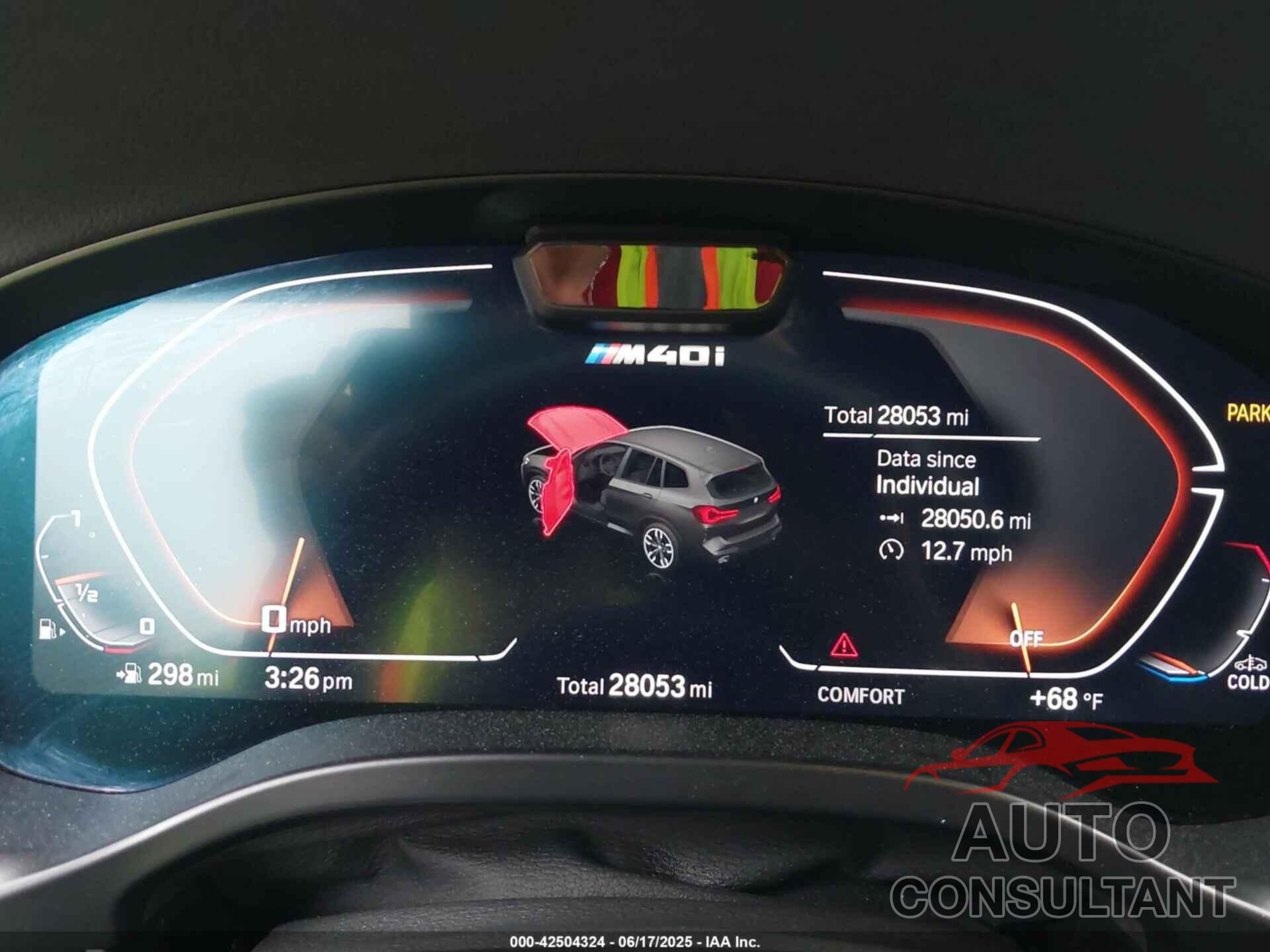 BMW X3 2022 - 5UX83DP00N9M59957
