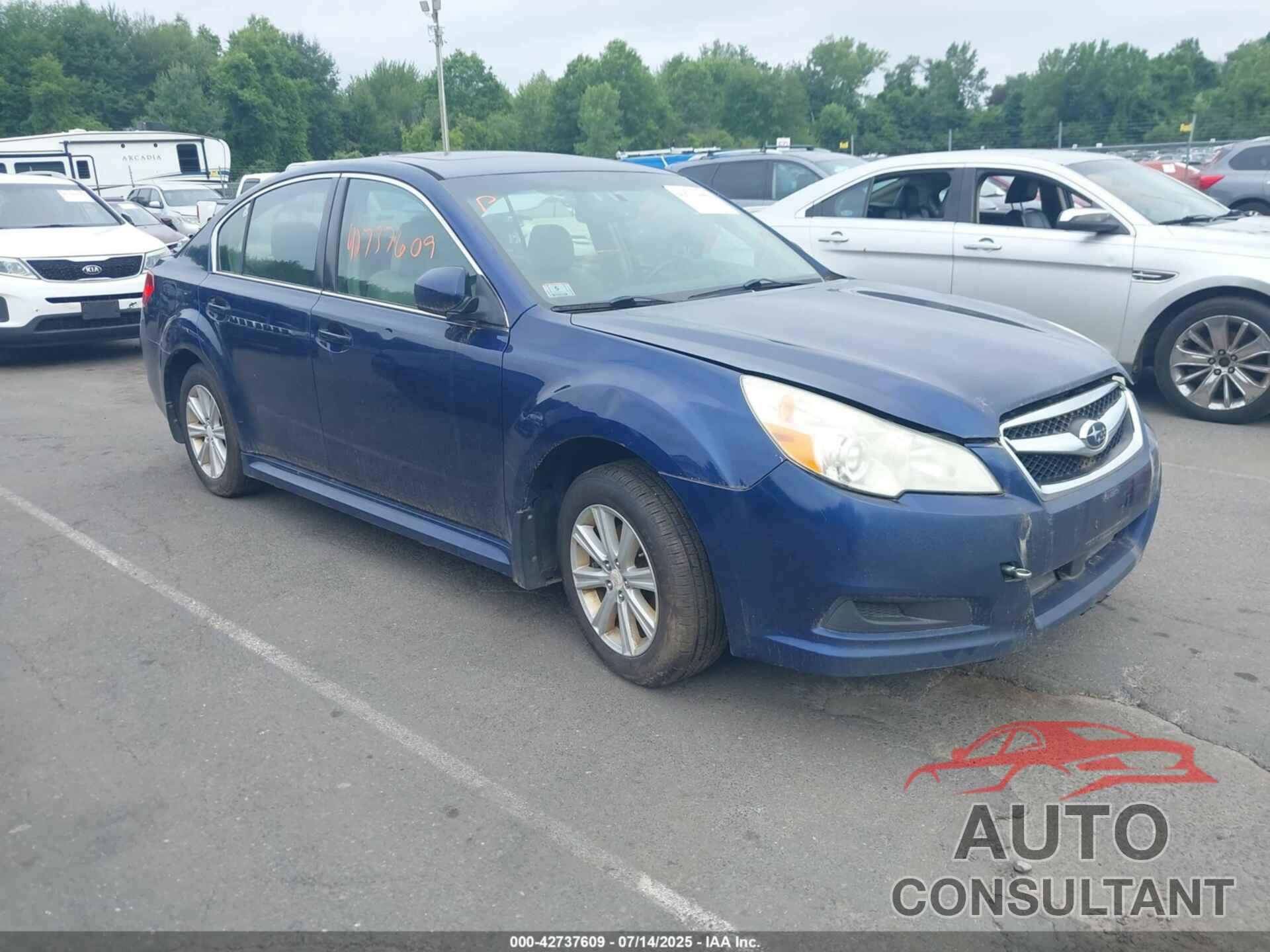 SUBARU LEGACY 2011 - 4S3BMBG6XB3257722
