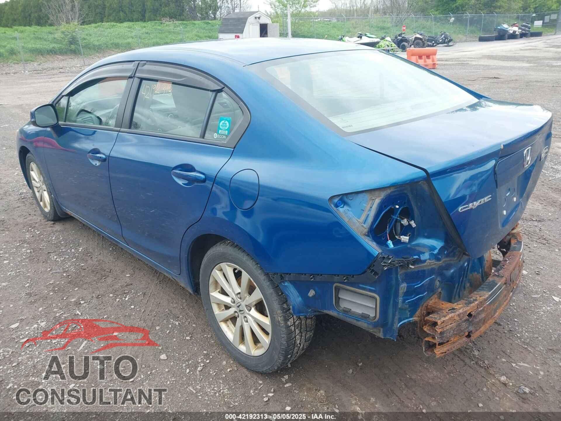 HONDA CIVIC 2012 - 2HGFB2F86CH544873