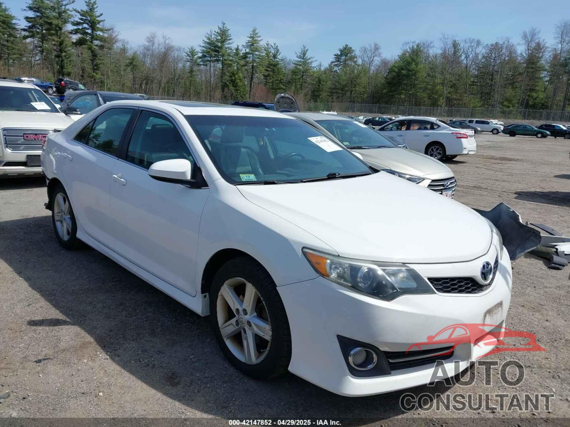 TOYOTA CAMRY 2012 - 4T1BF1FK2CU197378