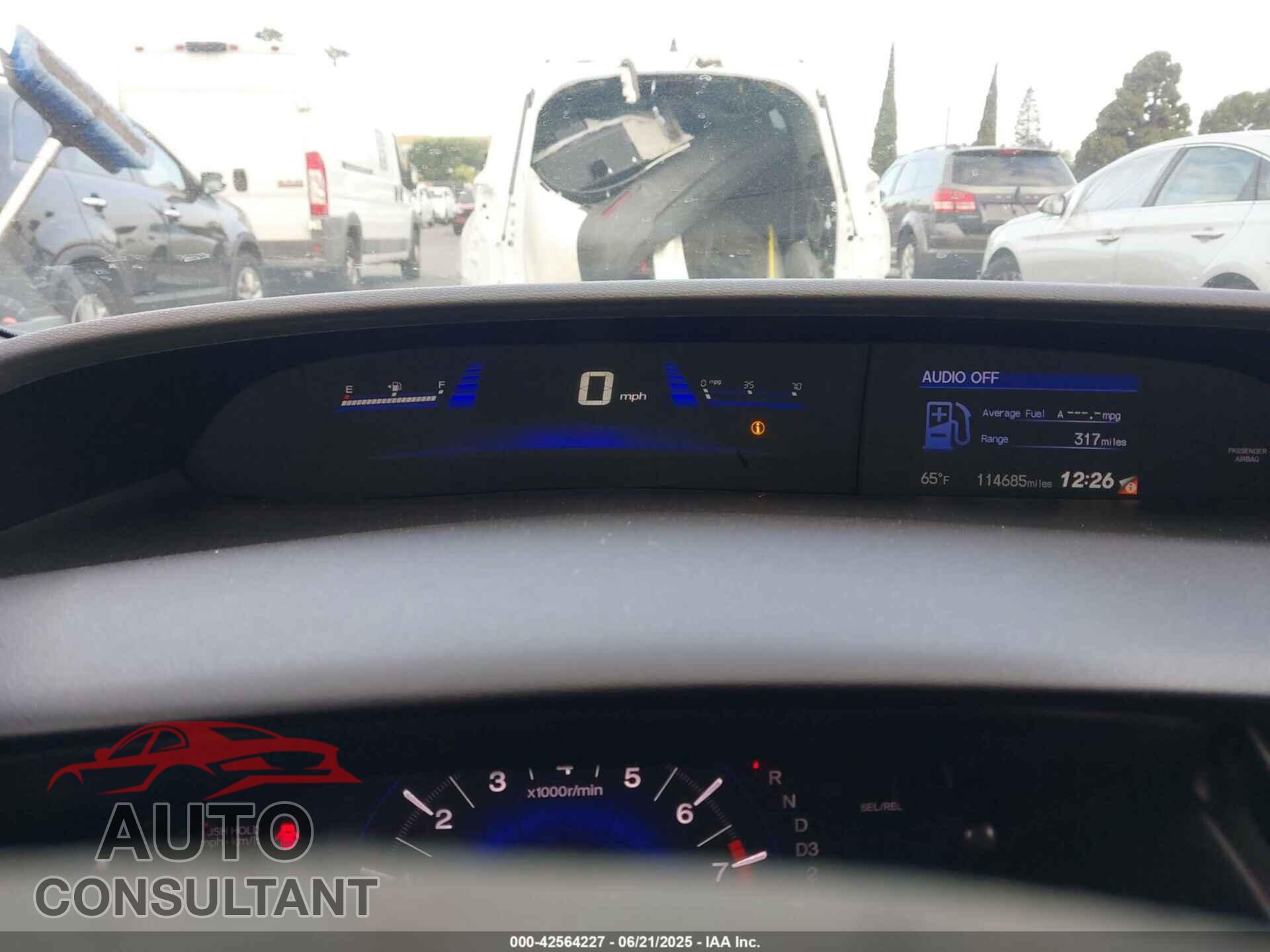 HONDA CIVIC 2013 - 19XFB2F59DE250417