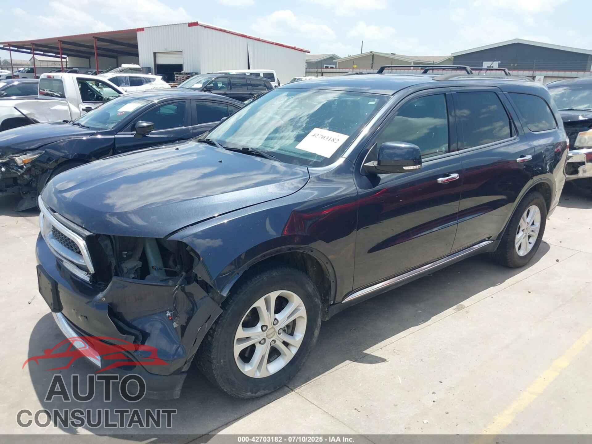 DODGE DURANGO 2013 - 1C4SDHDTXDC564212