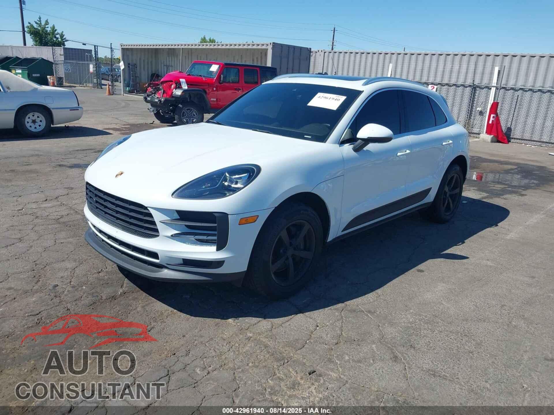 PORSCHE MACAN 2021 - WP1AA2A58MLB16086
