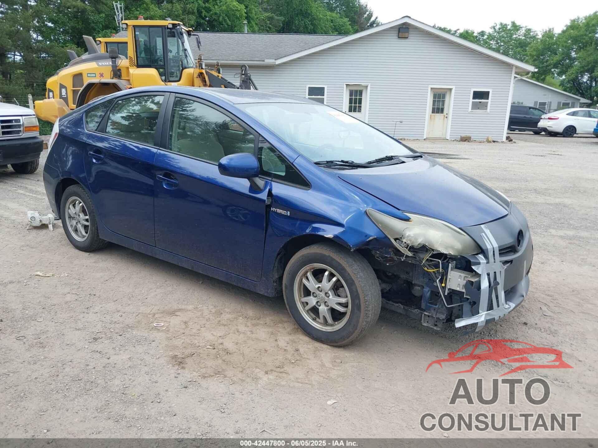 TOYOTA PRIUS 2010 - JTDKN3DU6A5200443