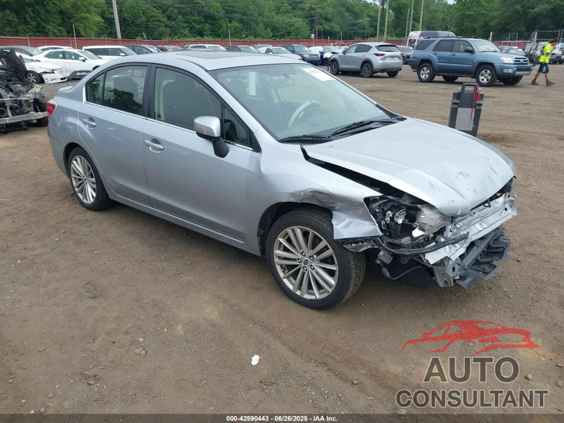 SUBARU IMPREZA 2016 - JF1GJAF64GH007211