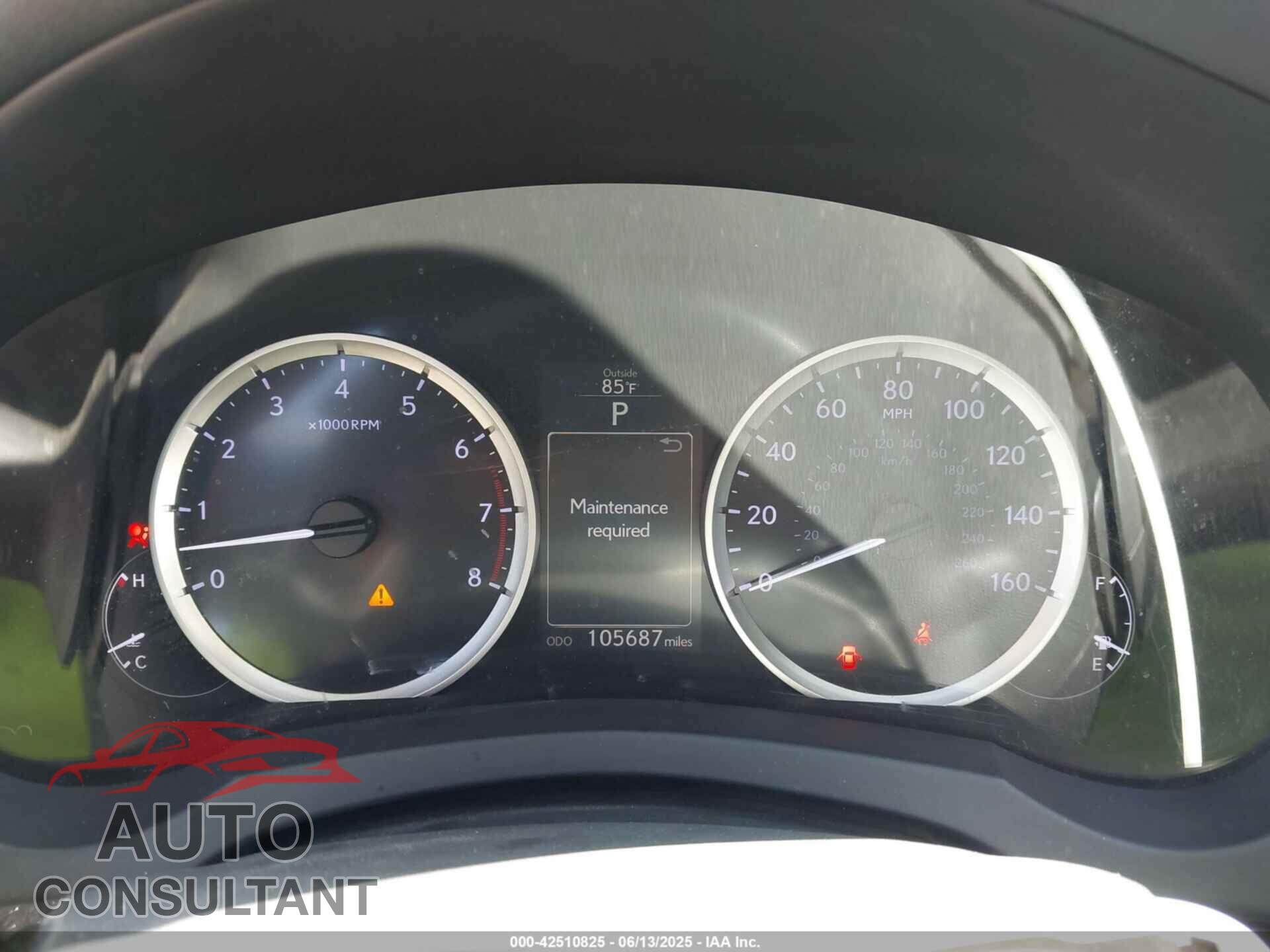 LEXUS IS 350 2014 - JTHBE1D21E5008757