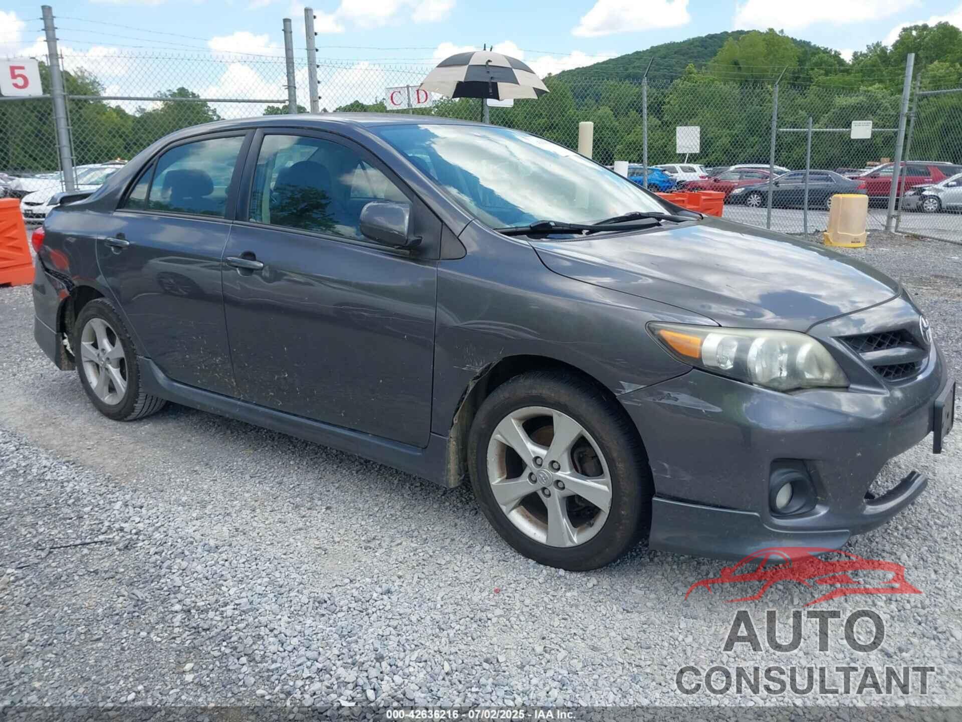 TOYOTA COROLLA 2013 - 5YFBU4EE6DP187376