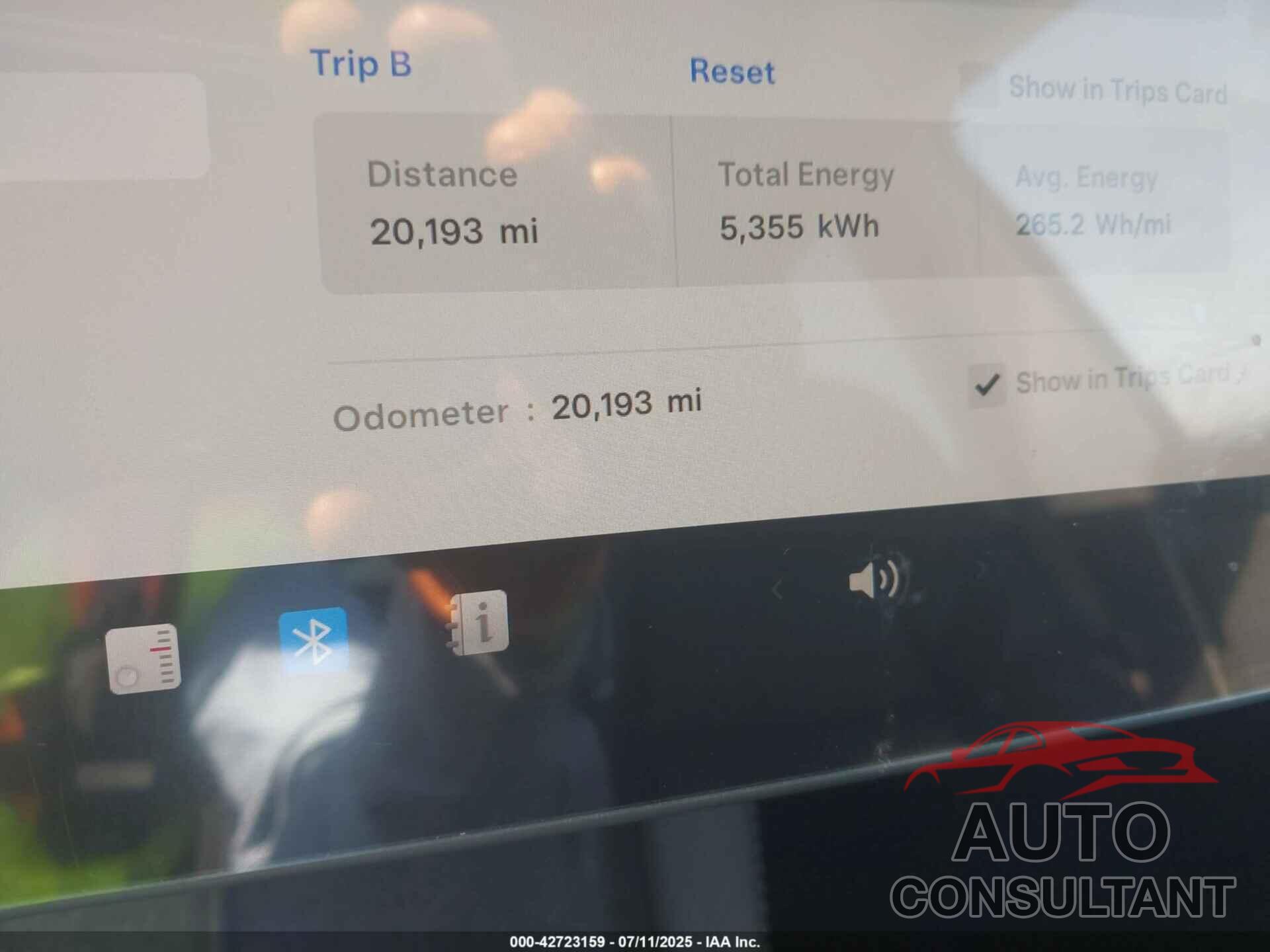 TESLA MODEL Y 2023 - 7SAYGDED4PF966724