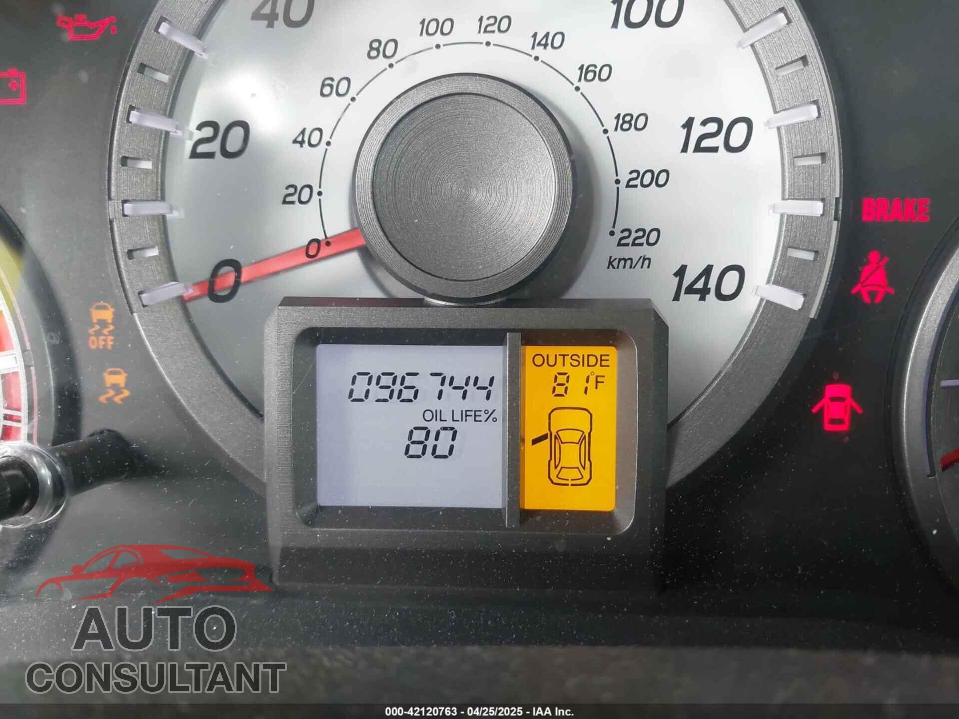HONDA PILOT 2013 - 5FNYF4H52DB085259