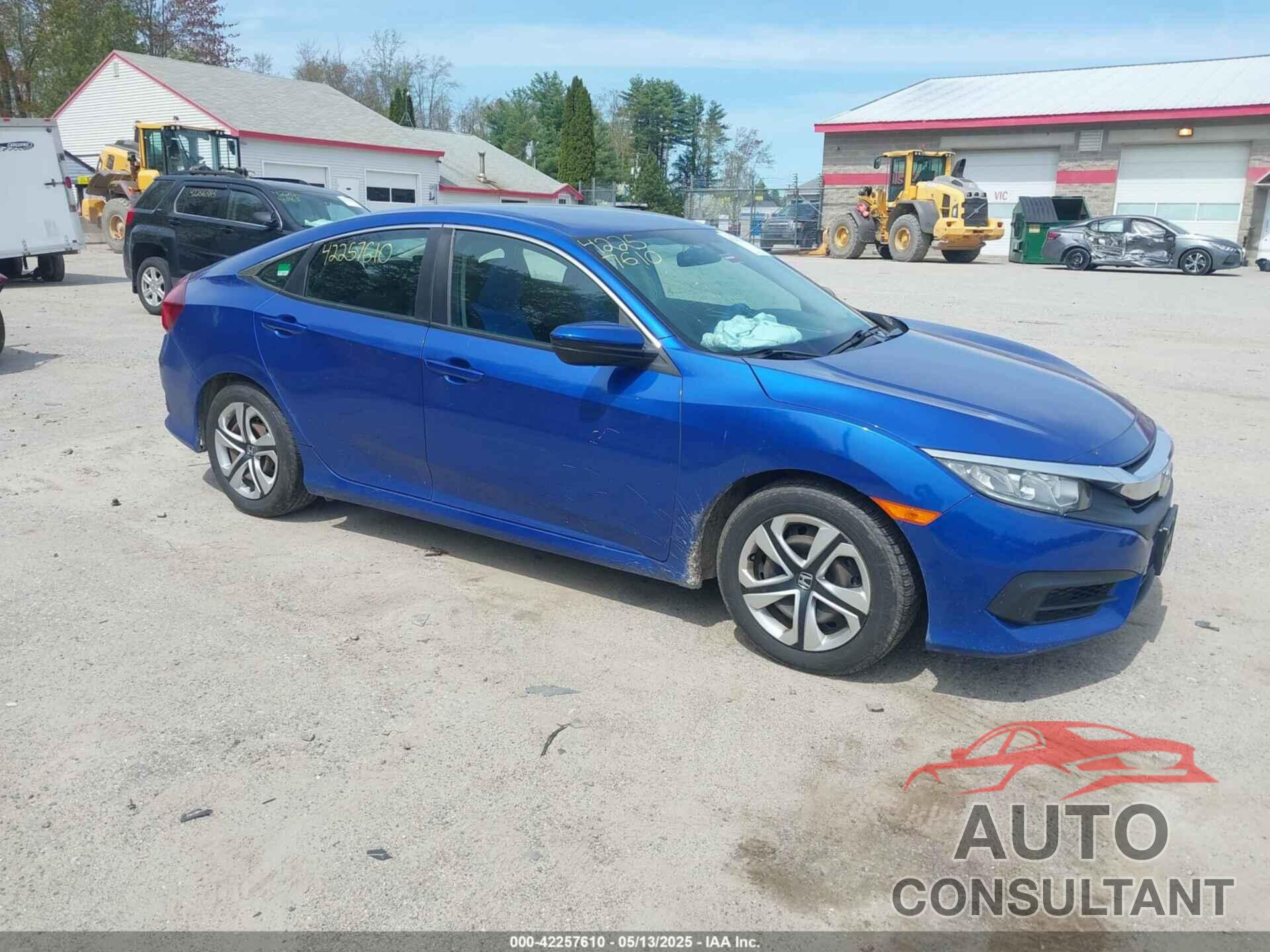 HONDA CIVIC 2016 - 19XFC2F54GE035979