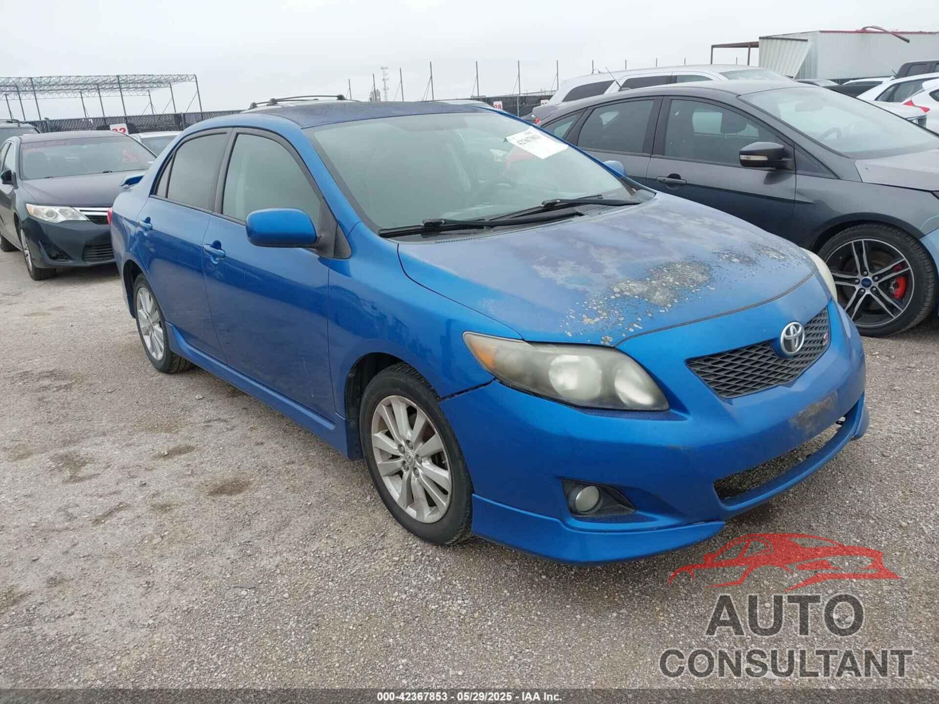 TOYOTA COROLLA 2010 - 2T1BU4EE5AC454972