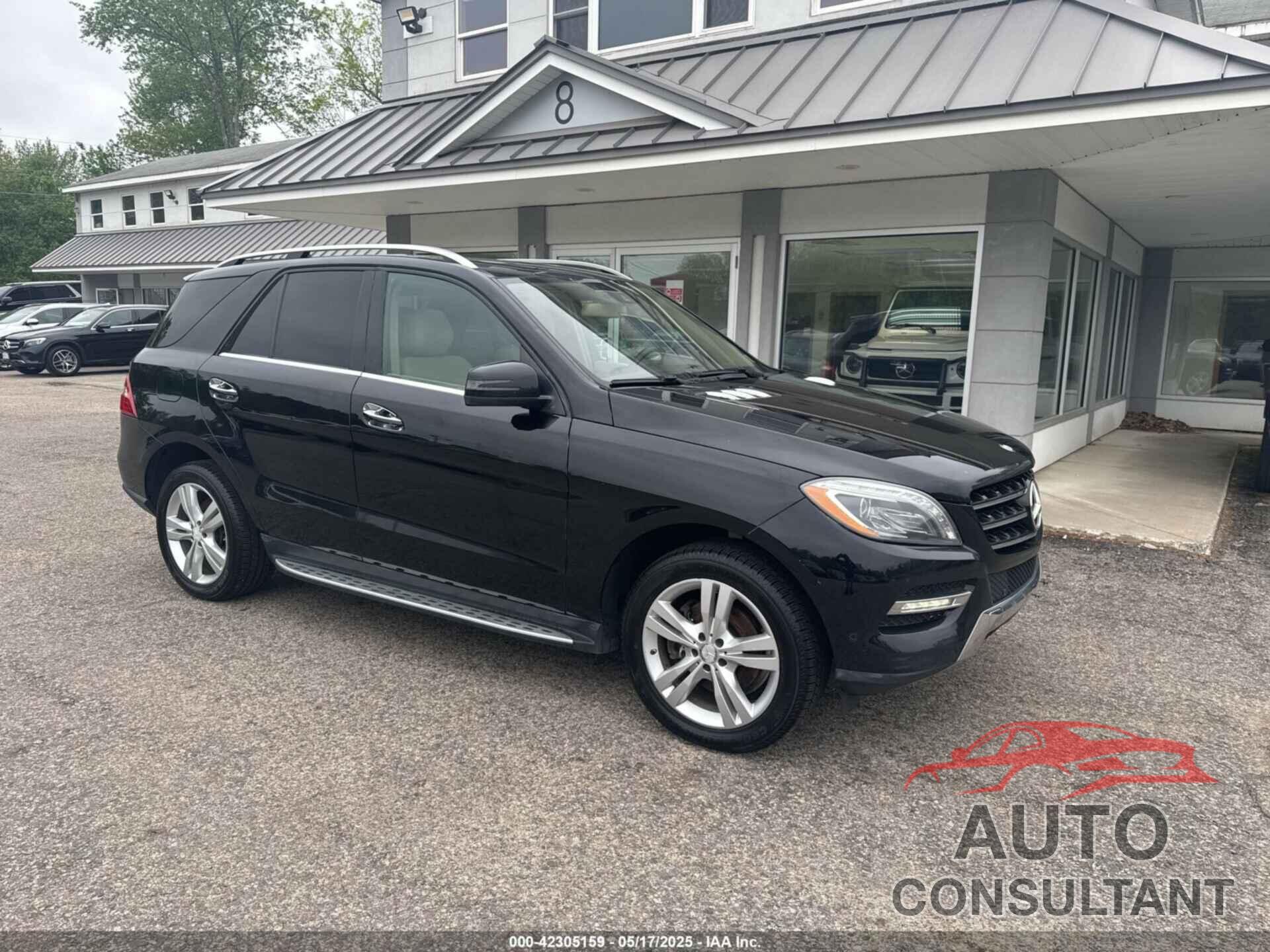 MERCEDES-BENZ ML 2015 - 4JGDA0EB3FA510415