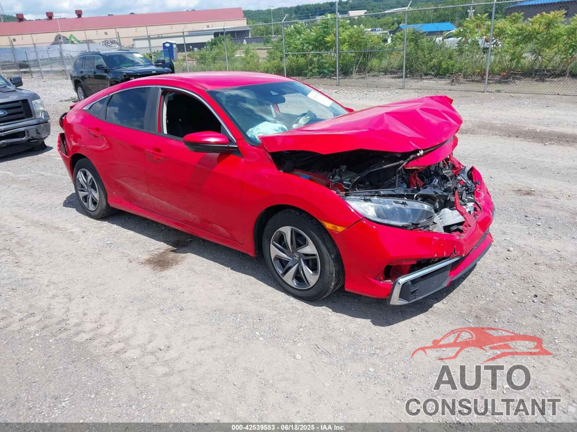 HONDA CIVIC 2019 - 2HGFC2F61KH567603