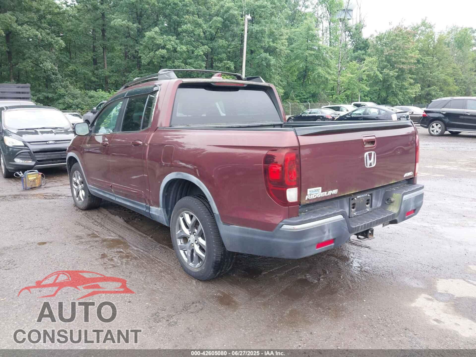 HONDA RIDGELINE 2017 - 5FPYK3F61HB011538