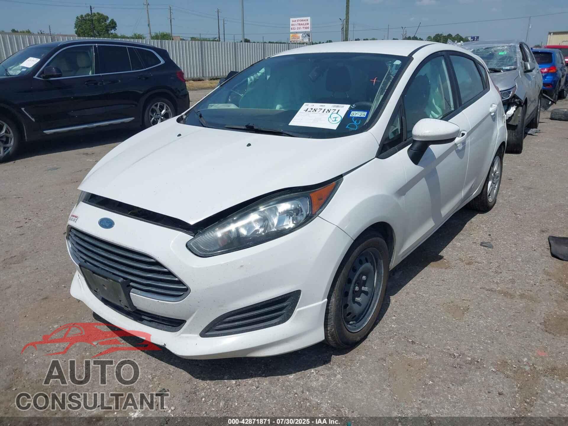 FORD FIESTA 2017 - 3FADP4EJ6HM154071