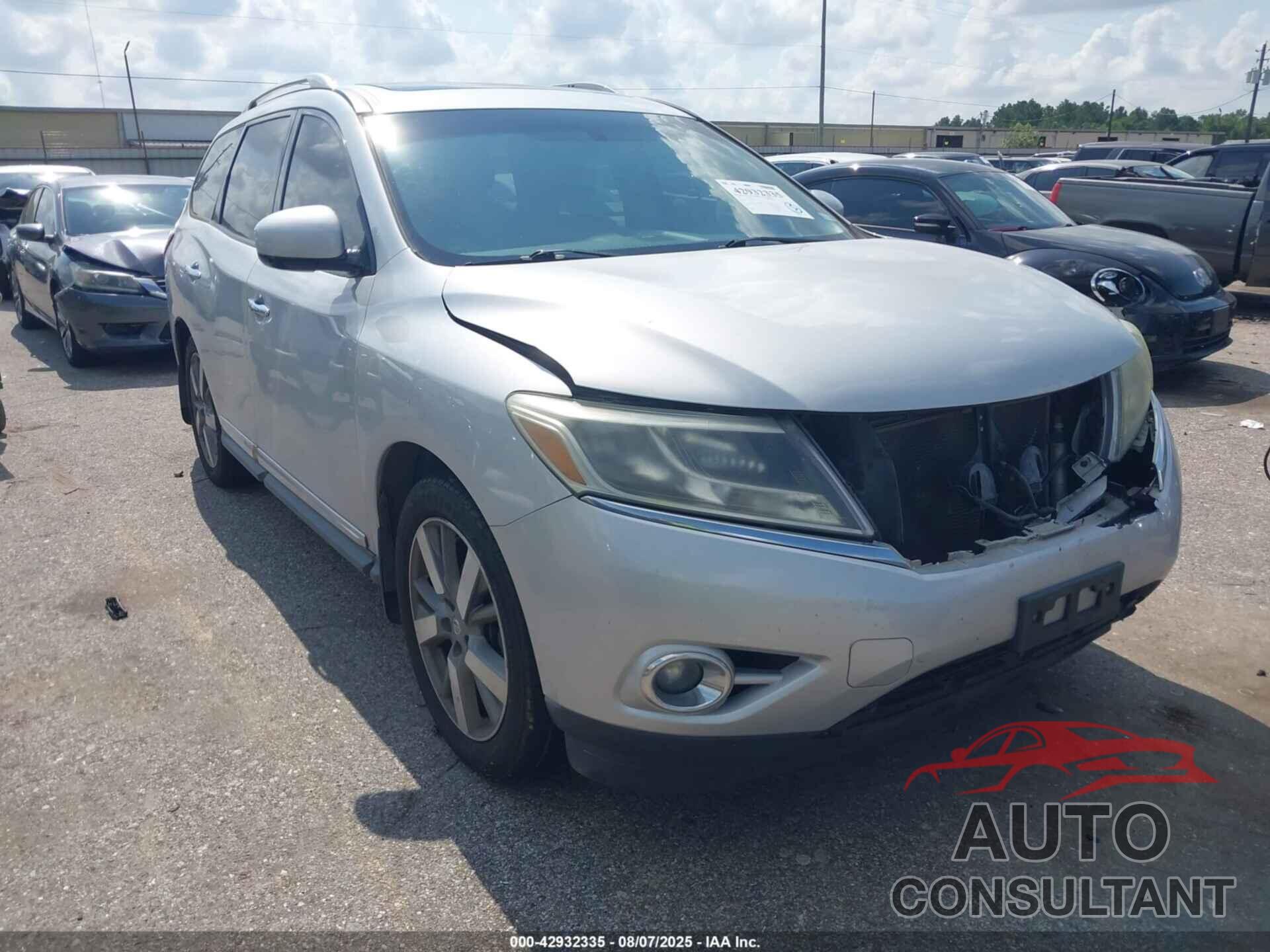 NISSAN PATHFINDER 2015 - 5N1AR2MN6FC647405