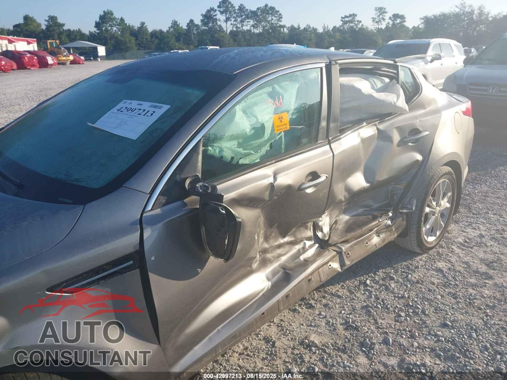 KIA OPTIMA 2013 - 5XXGN4A72DG226564