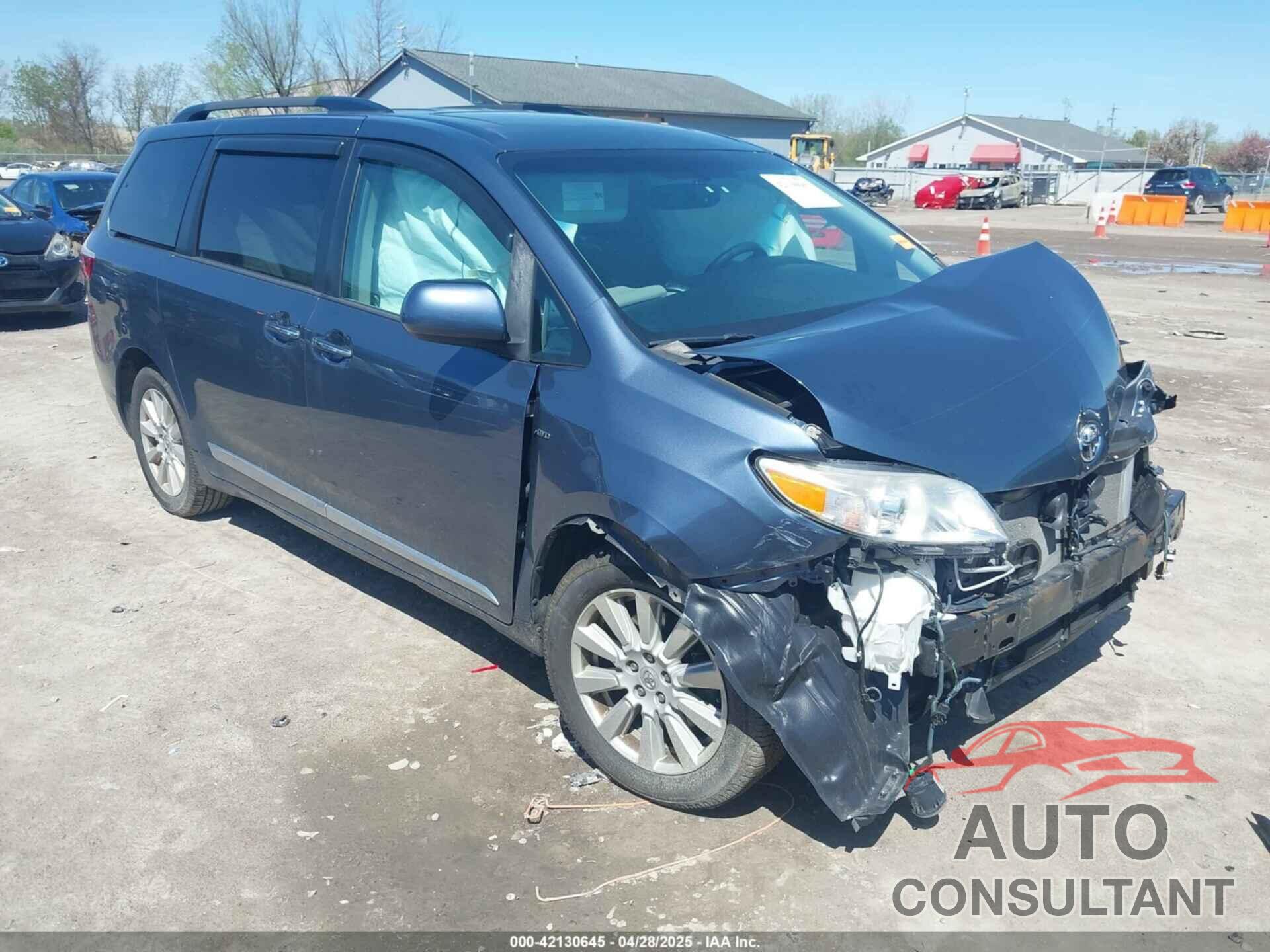 TOYOTA SIENNA 2017 - 5TDDZ3DC4HS178239