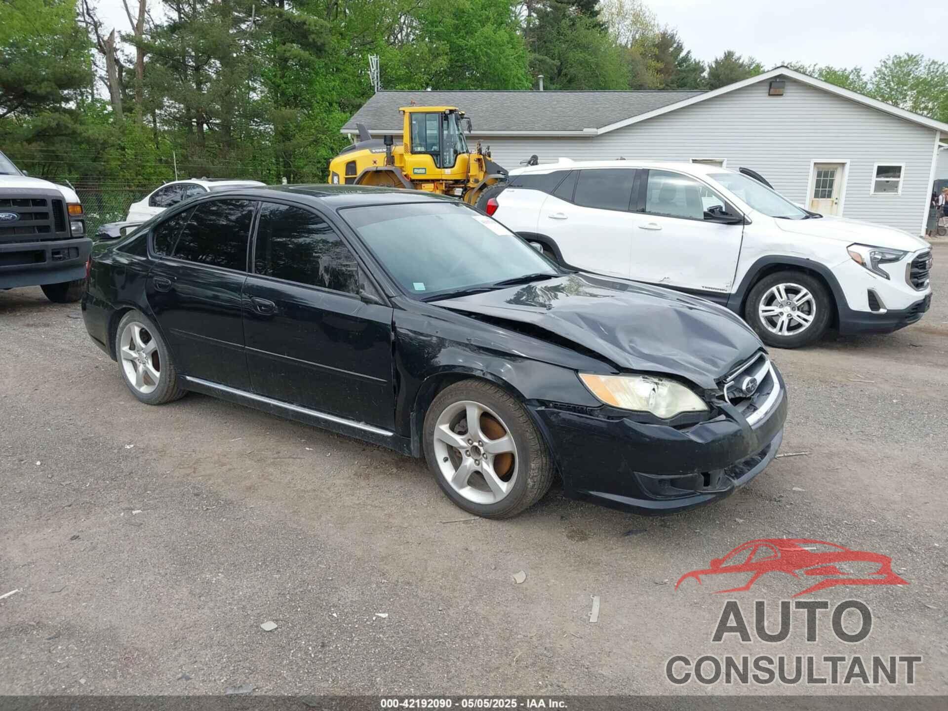 SUBARU LEGACY 2009 - 4S3BL616897227821