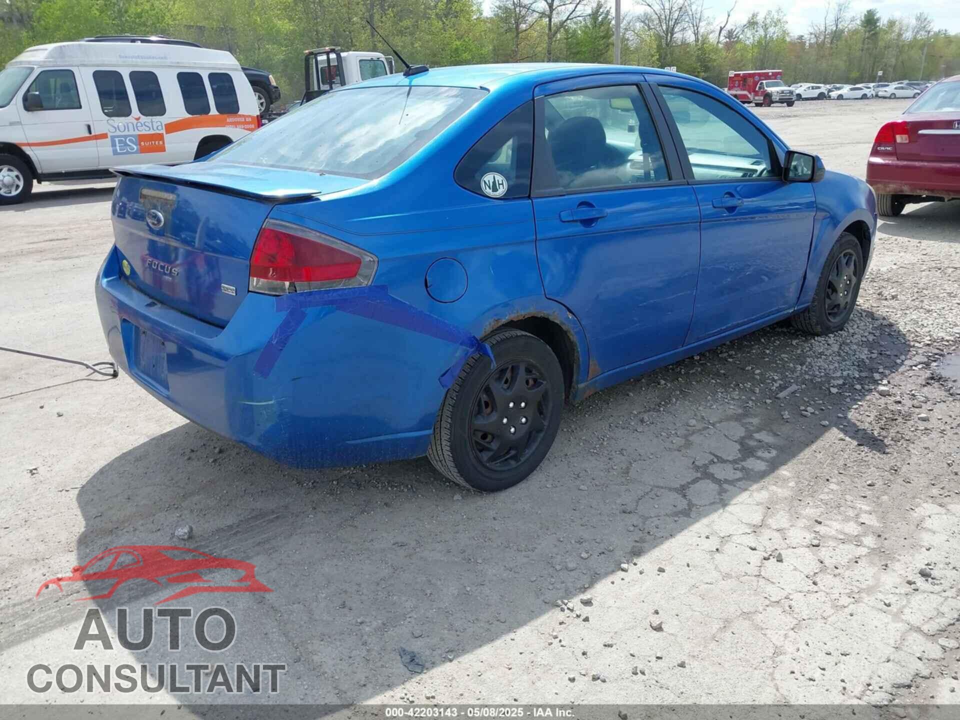 FORD FOCUS 2011 - 1FAHP3GNXBW123523