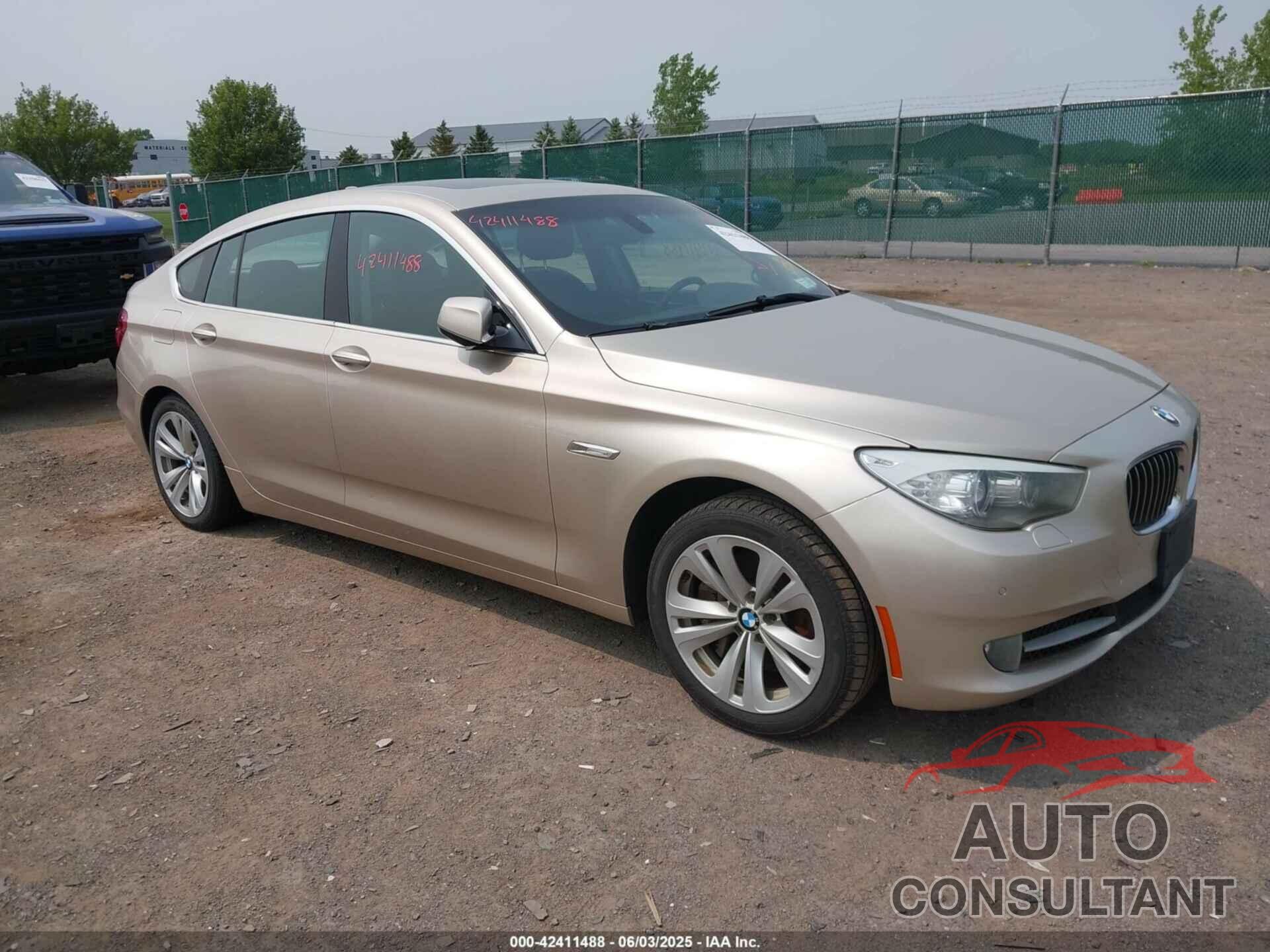 BMW 535I GRAN TURISMO 2010 - WBASN2C50AC200466
