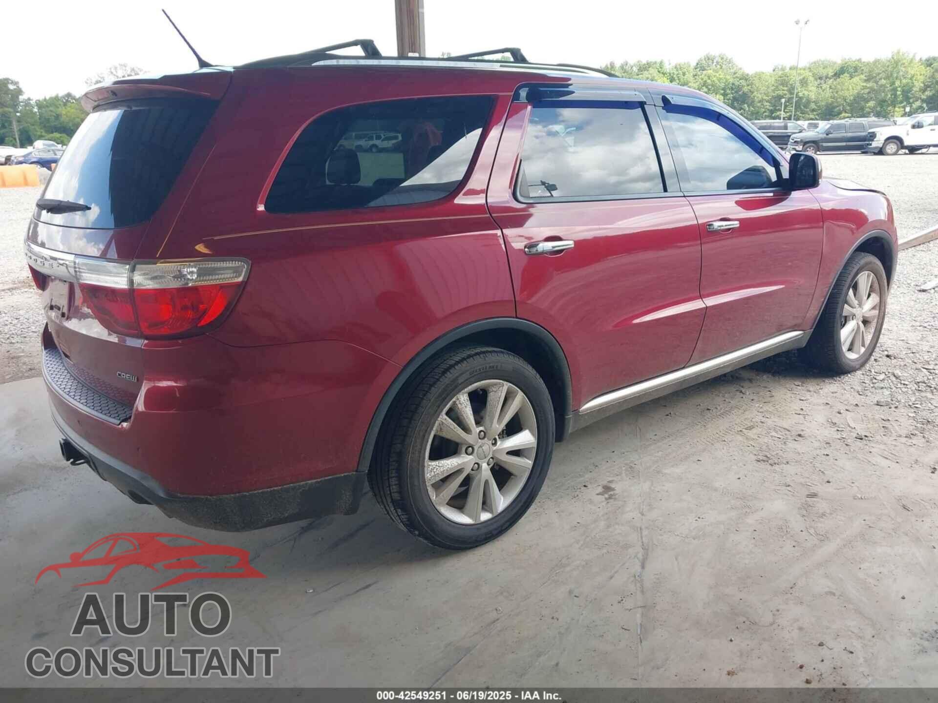 DODGE DURANGO 2013 - 1C4RDHDG2DC527303